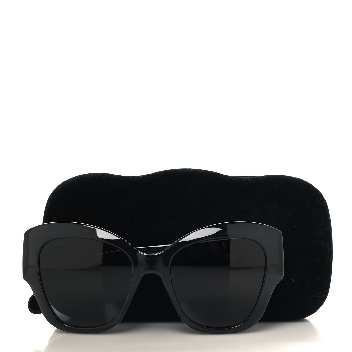 Acetate GG Butterfly Sunglasses GG0808S Black