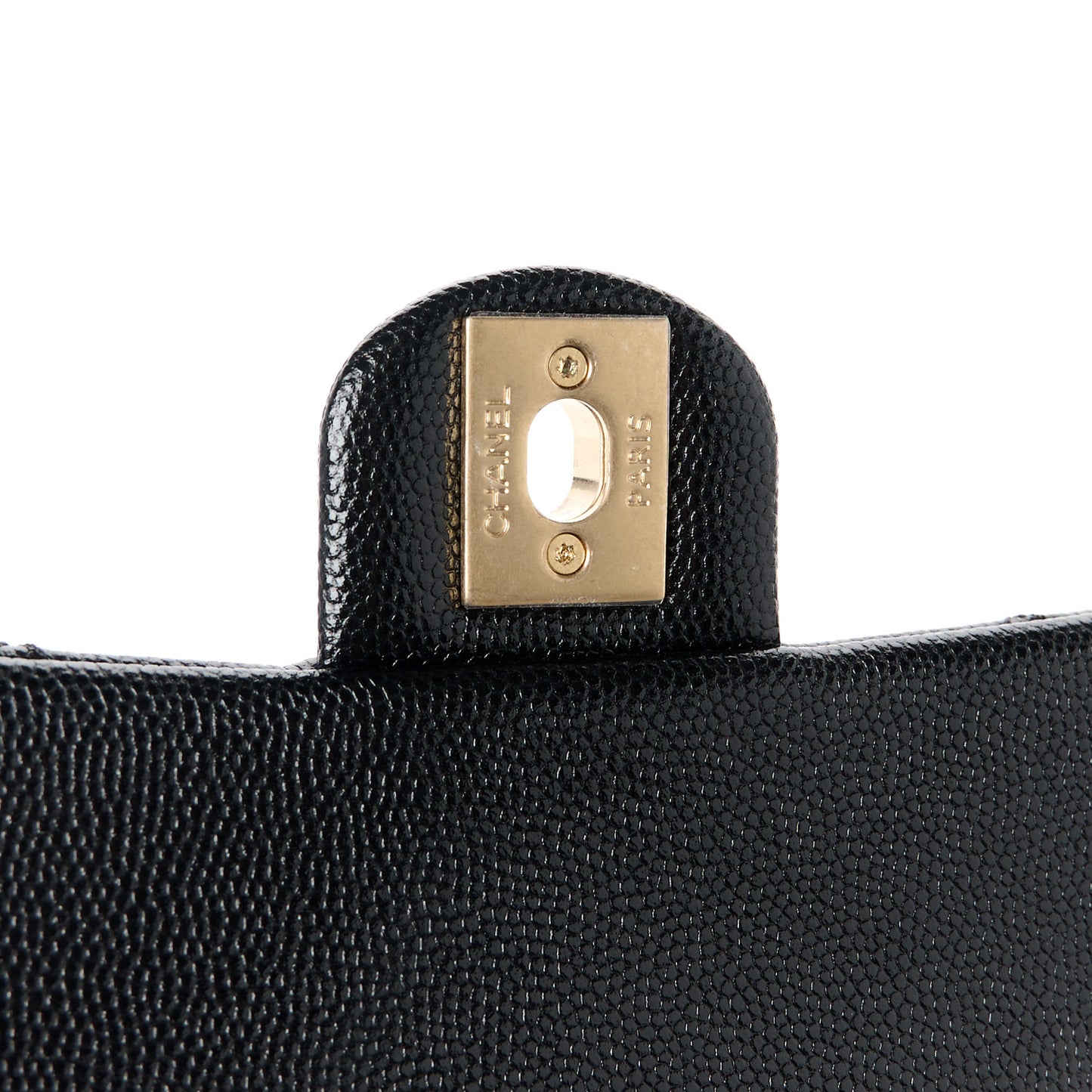 Caviar Quilted Funky Match Mini Flap Black