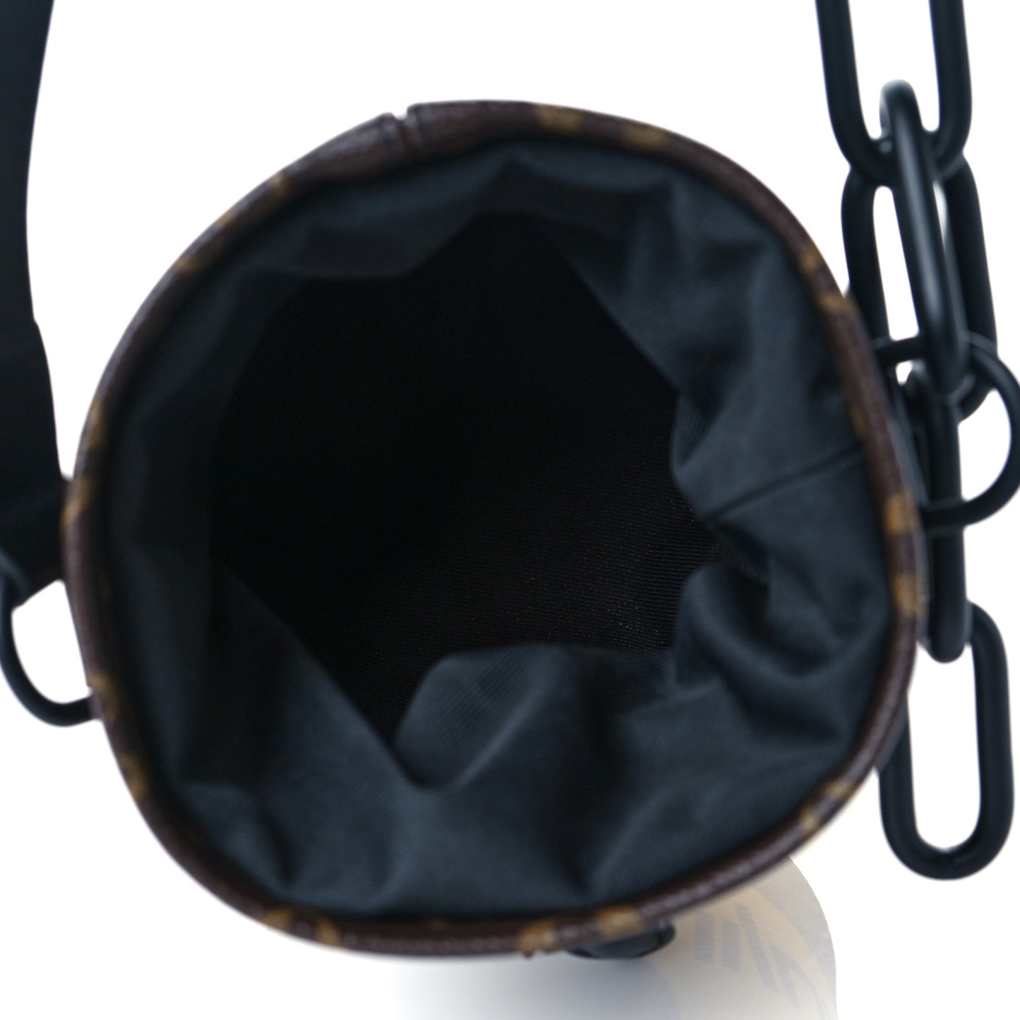 Monogram Chalk Nano Bag Marron