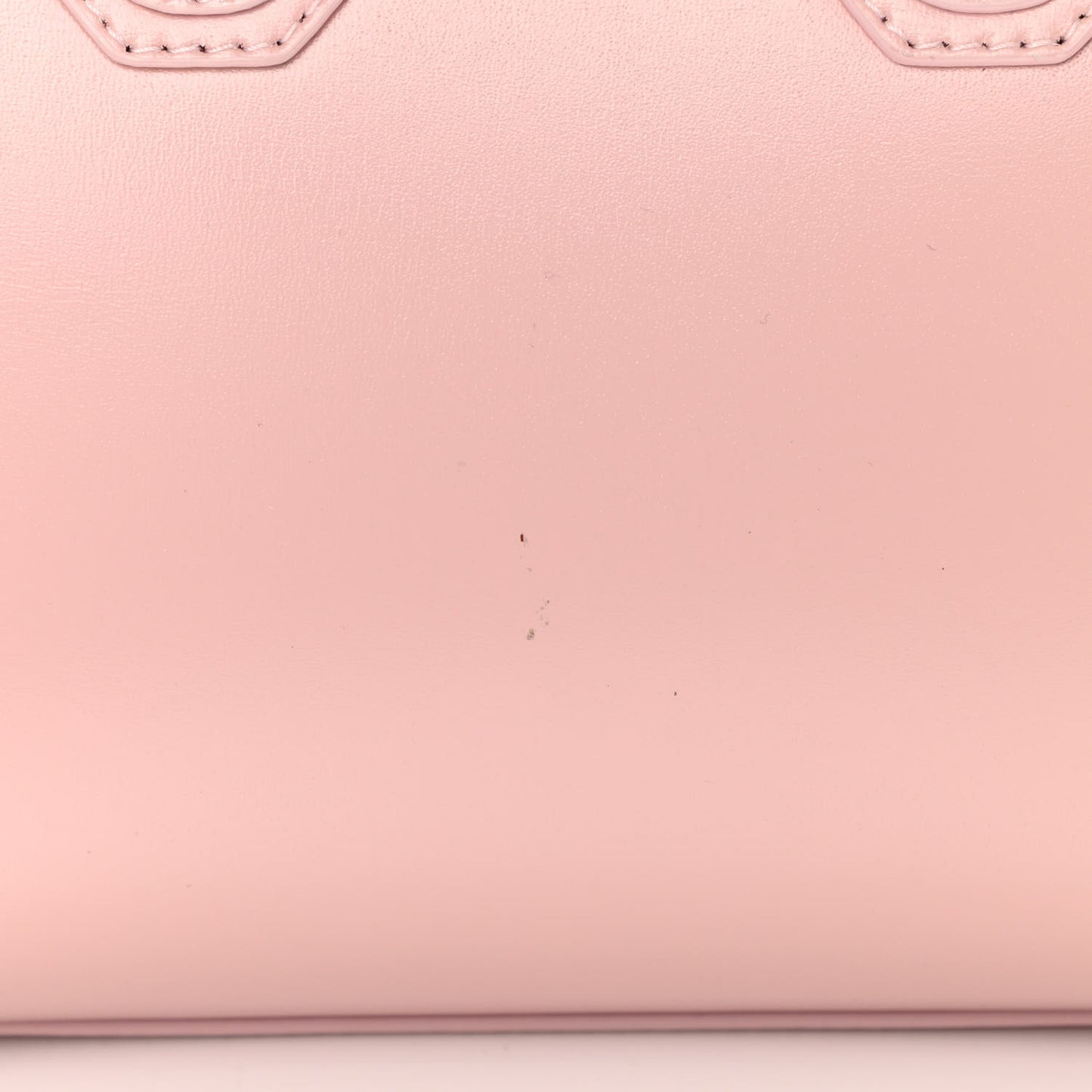 Box Calfskin Mini Heart Antigona Top Handle Bag Blush Pink
