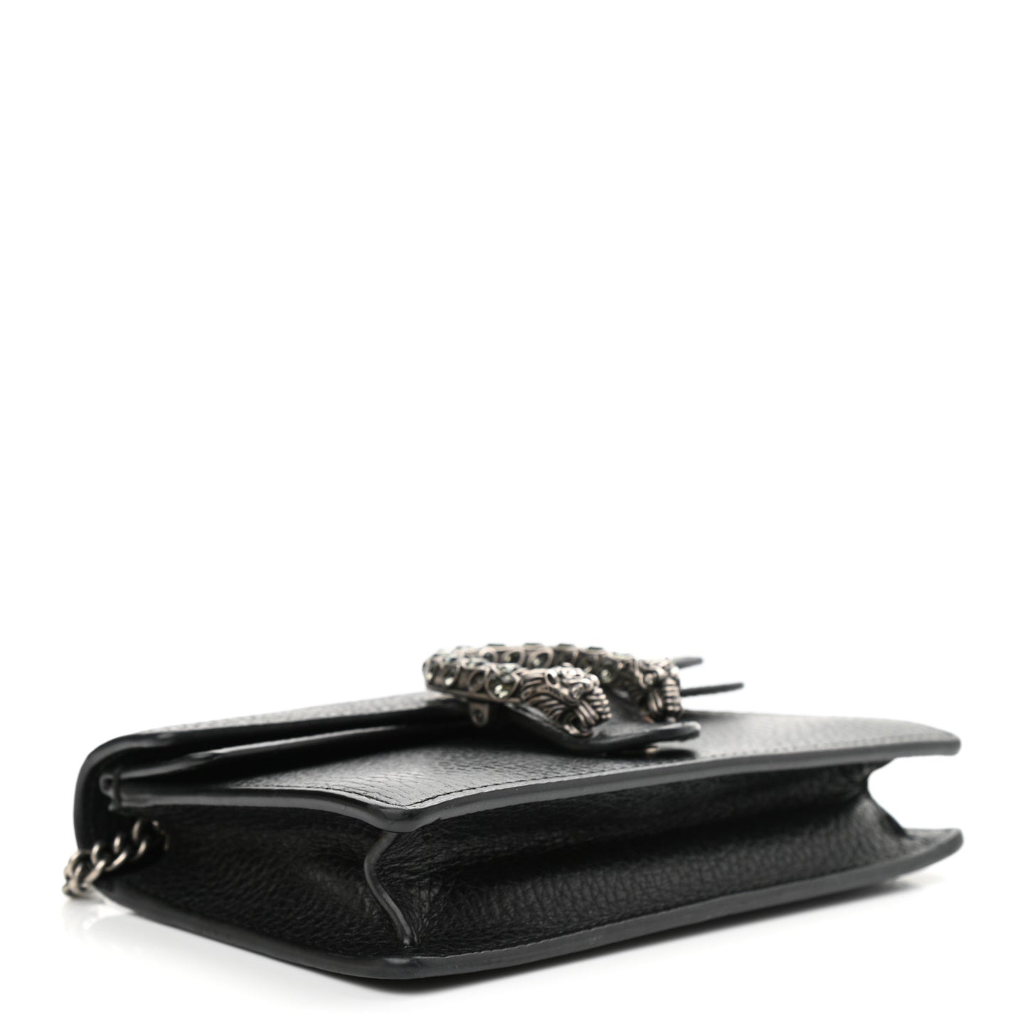 Calfskin Super Mini Dionysus Shoulder Bag Black