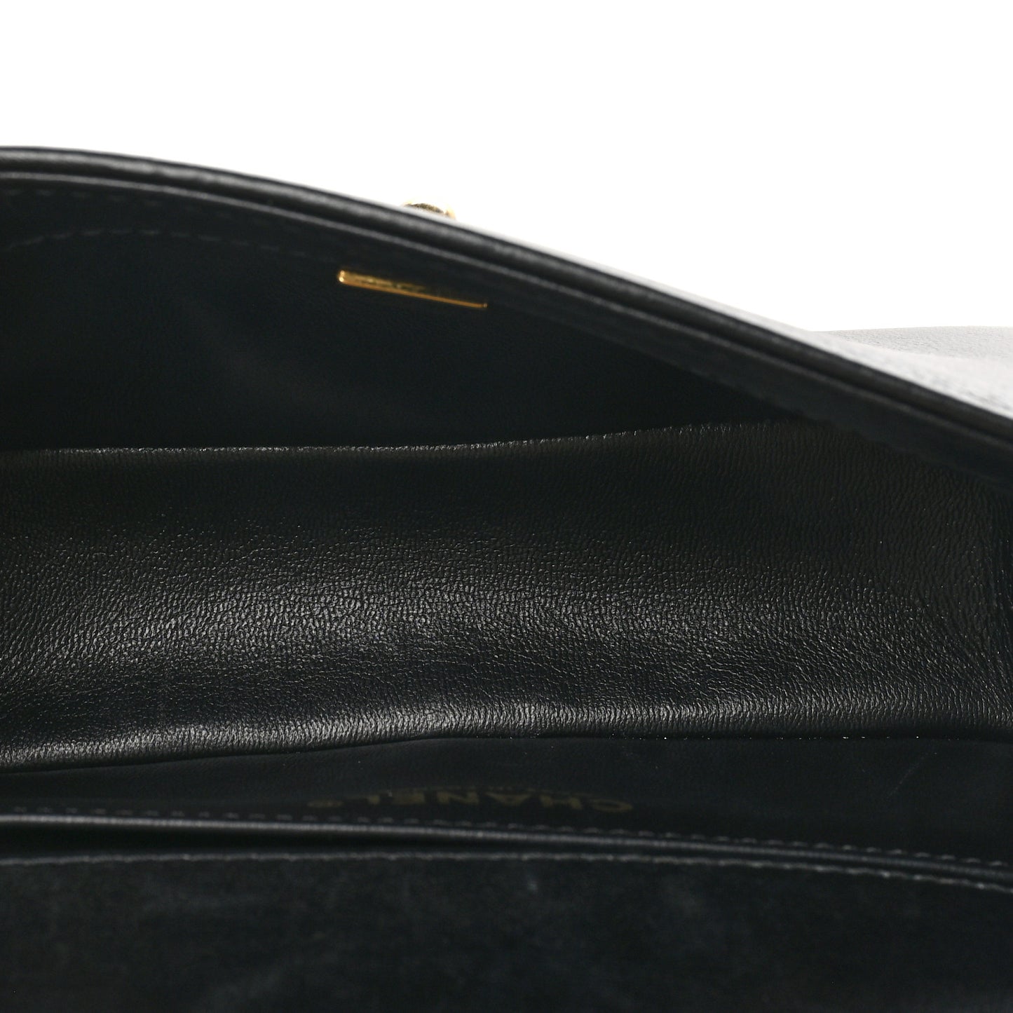 Lambskin Quilted Small Top Handle Boy Flap Black