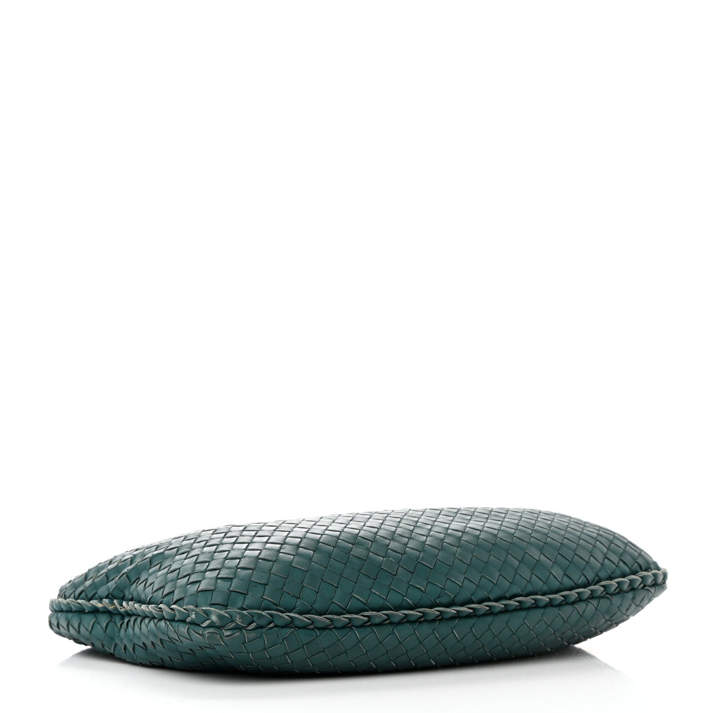 Nappa Intrecciato Large Veneta Hobo Teal