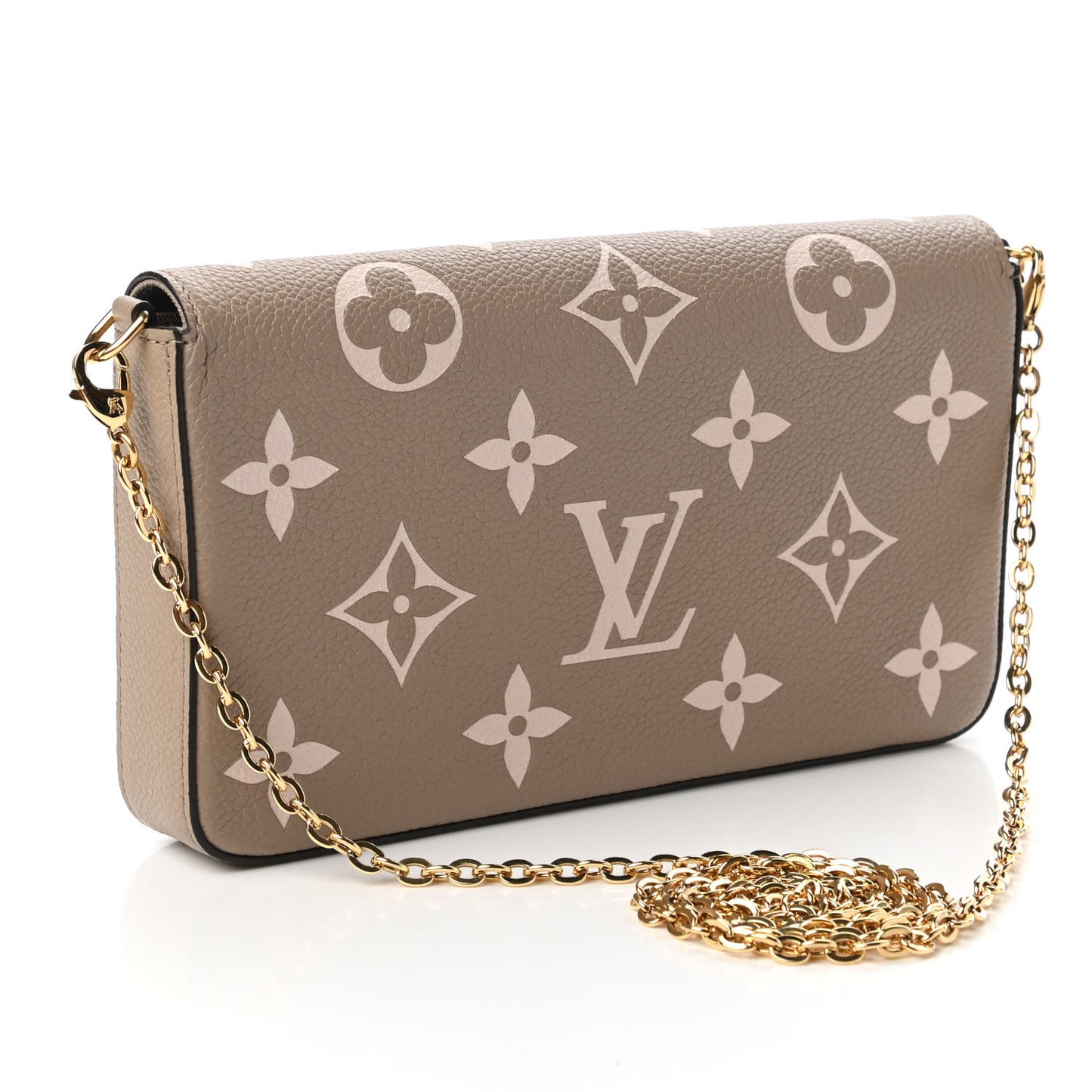 Empreinte Monogram Giant Felicie Pochette Tourterelle Creme