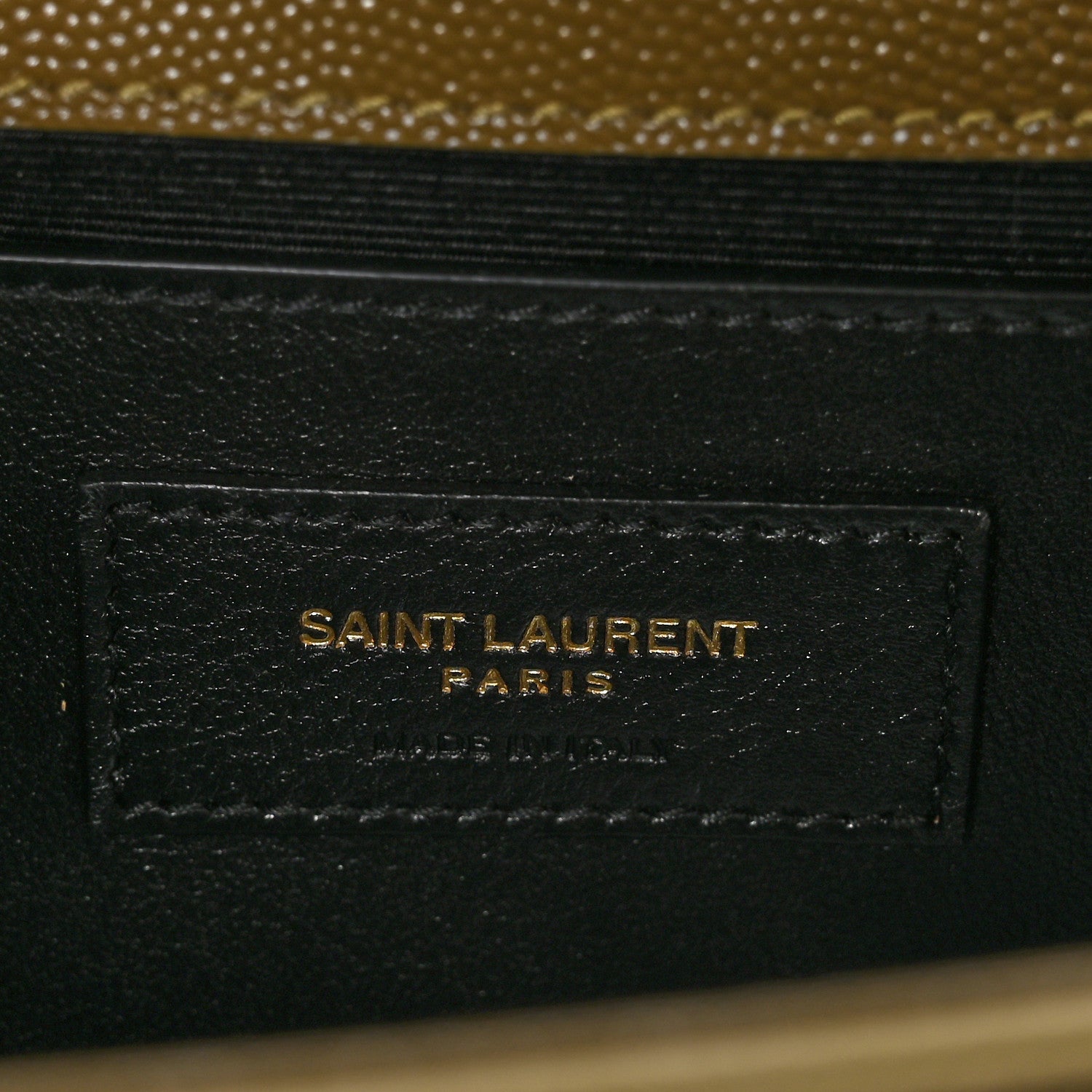 Saint Laurent Grain De Poudre Medium Monogram Kate Satchel Hazel Green 6 of 10