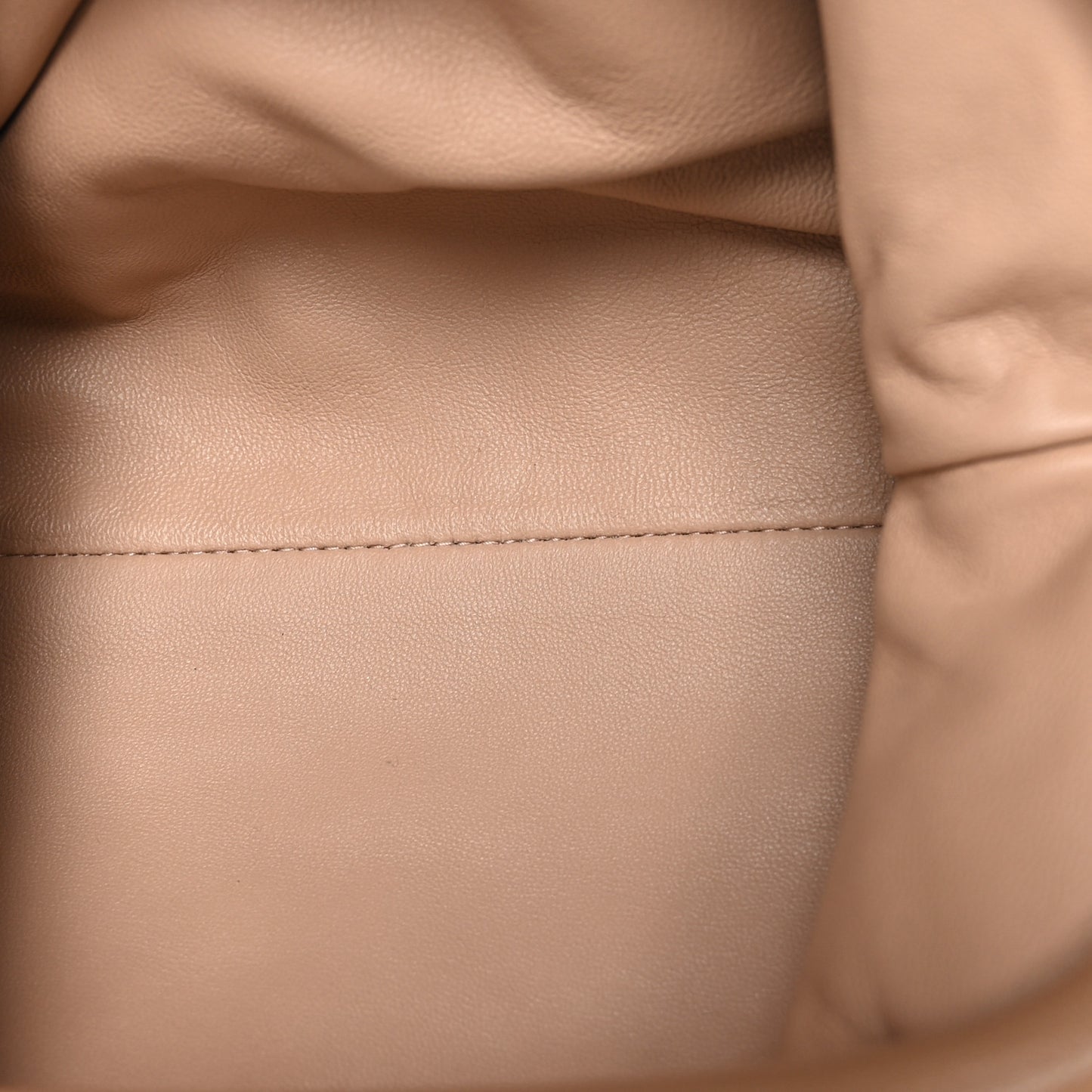 Nappa Intrecciato The Mini Pouch Almond