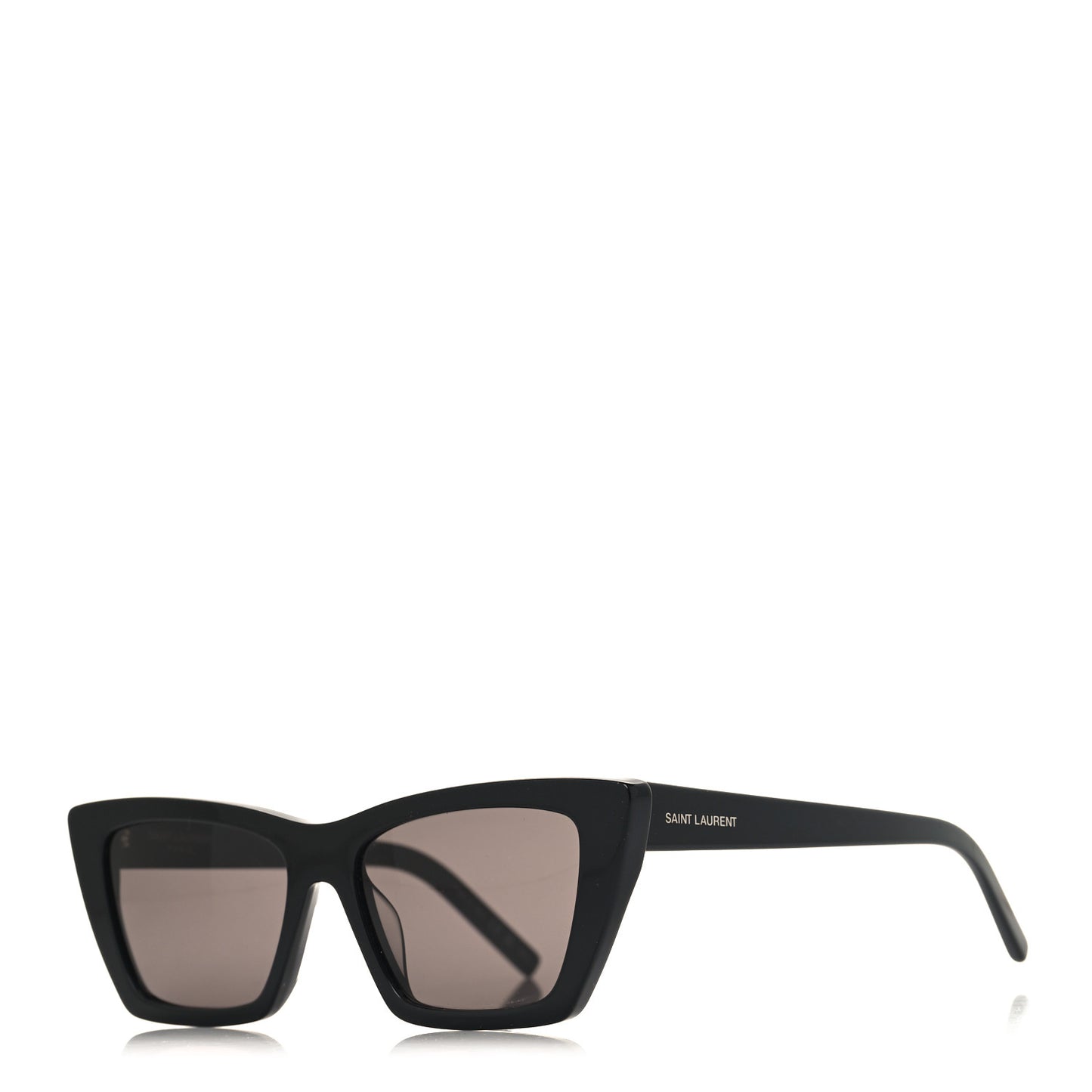 SAINT LAURENT Acetate Mica Cat Eye Sunglasses SL 276 Black