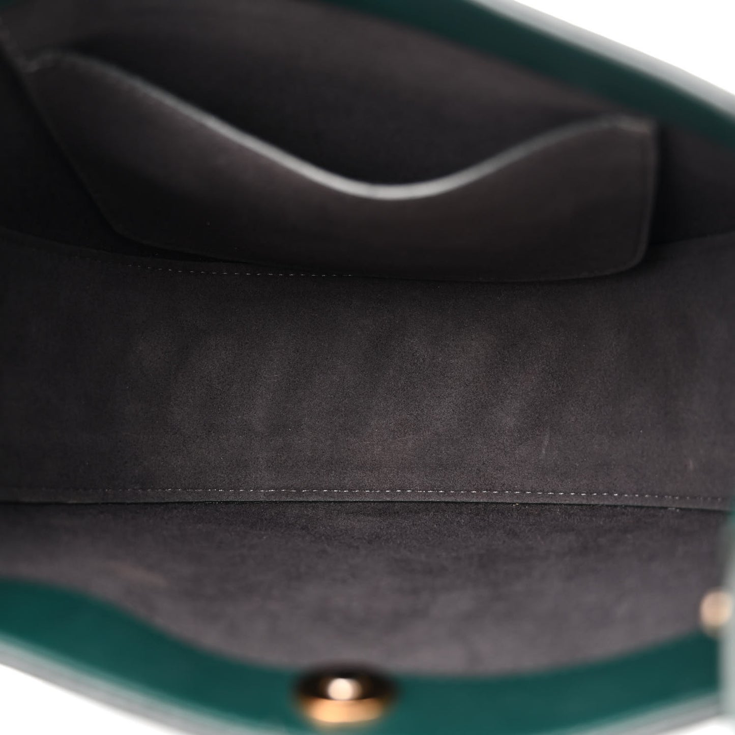 Eco Alter Nappa Small Frayme Shoulder Bag Forest Green