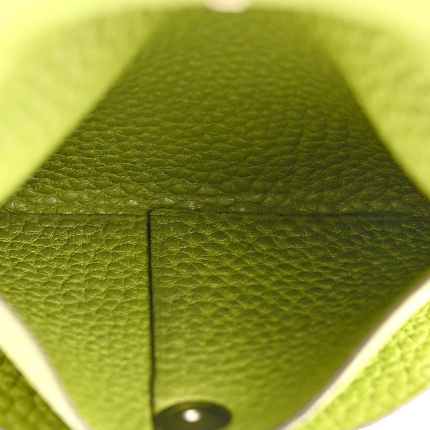 Hermes Togo Bastia Verso Coin Purse Vert Anis 5 of 6