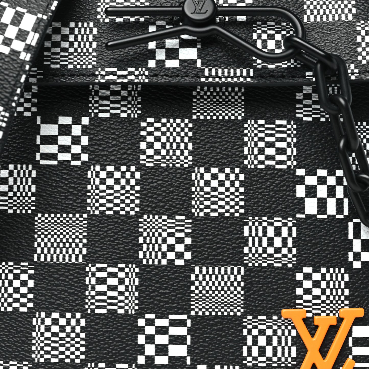 Damier Distorted Steamer XS
