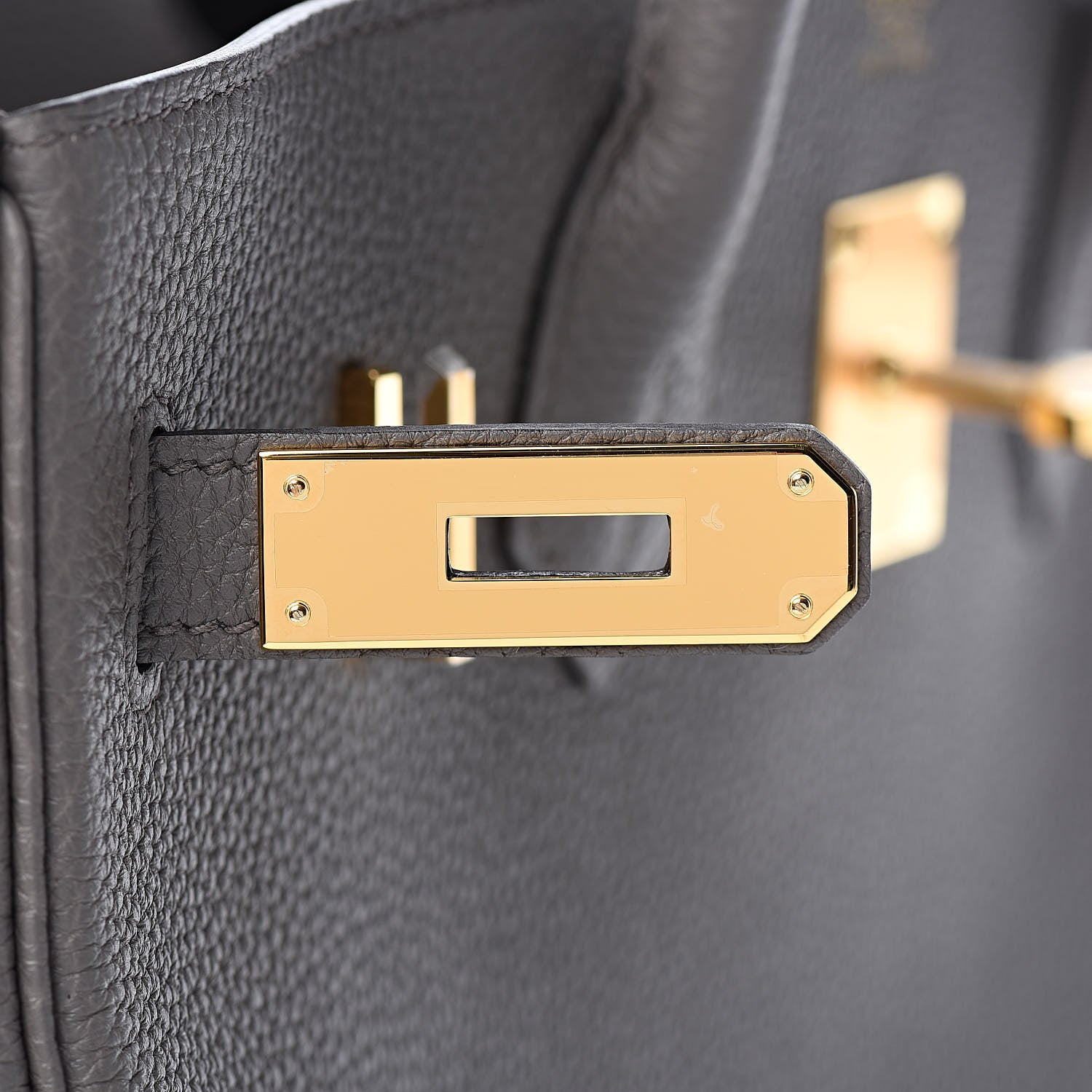 Hermes Togo Birkin 30 Etain 16 of 30