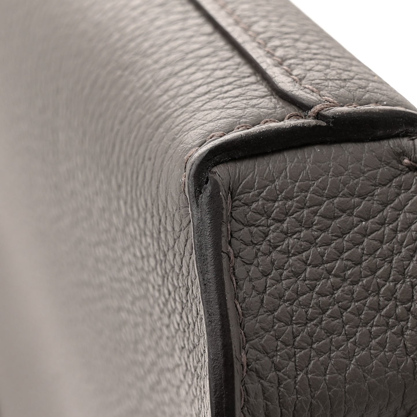 Togo Kelly Depeches 25 Pouch Etain