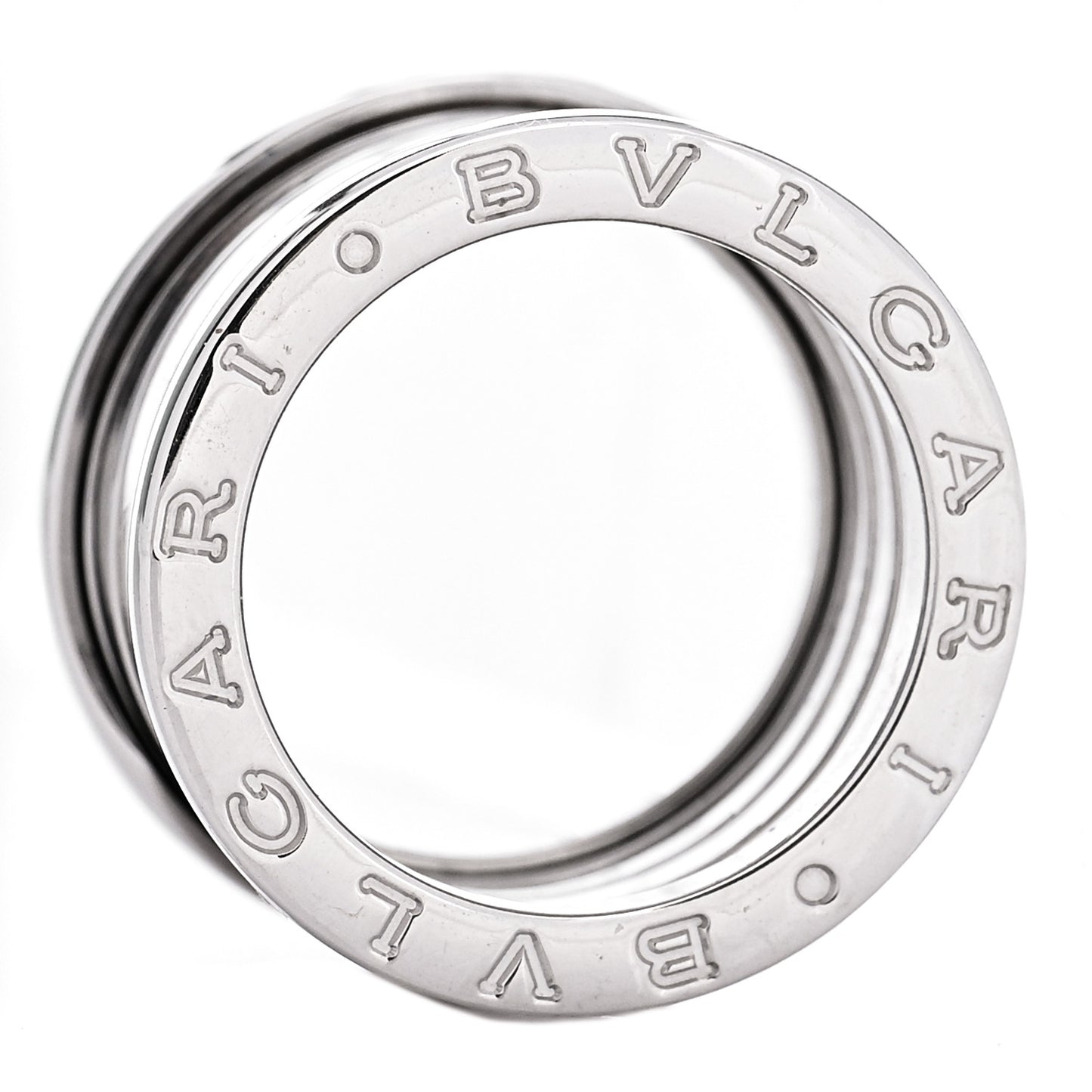 18K White Gold B.Zero1 Four-Band Ring 51 5.75