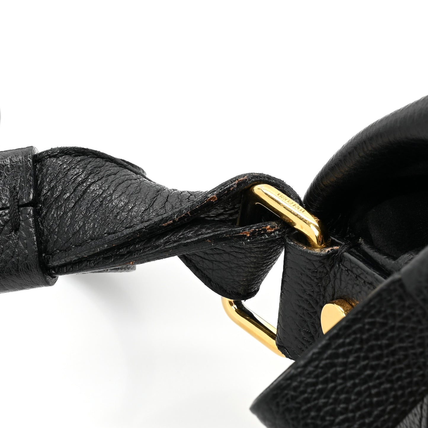 Grained Calfskin Medium Jennifer Crossbody Bag Black