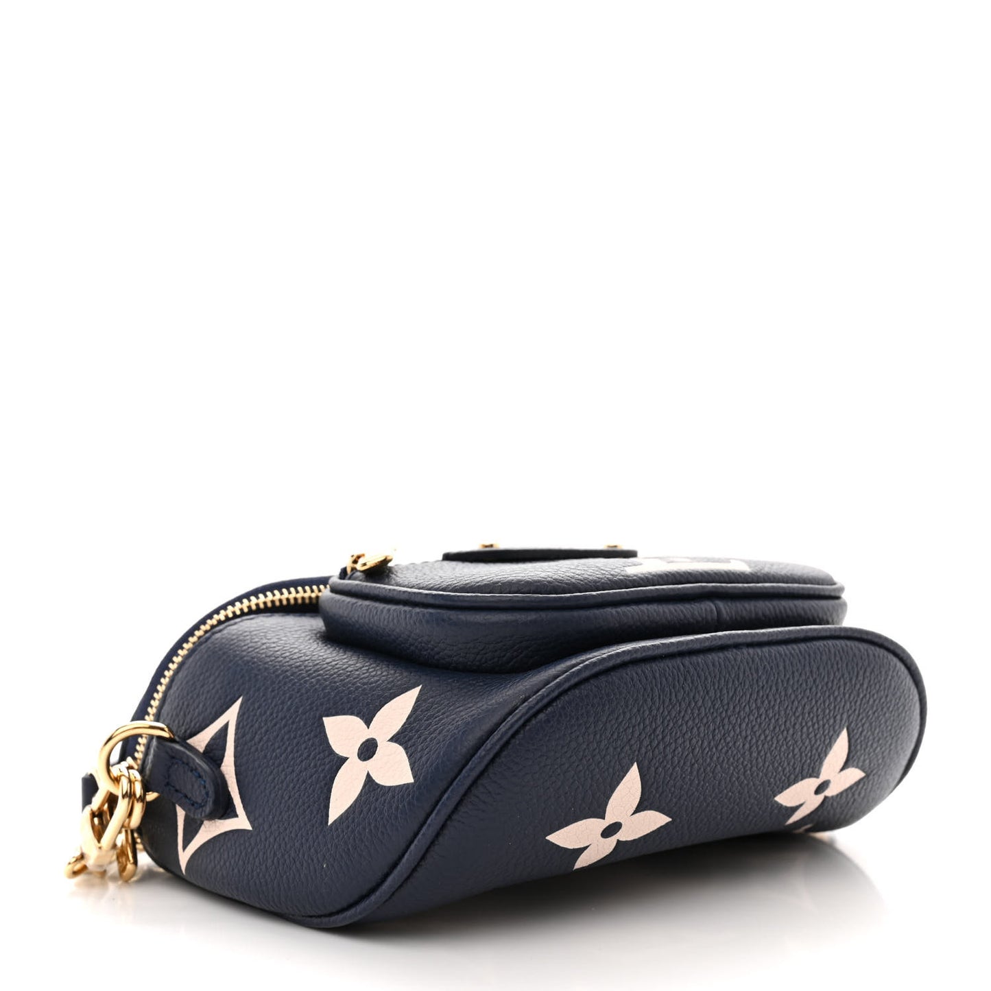 Empreinte Monogram Giant Mini By The Pool Bumbag Blue Beige