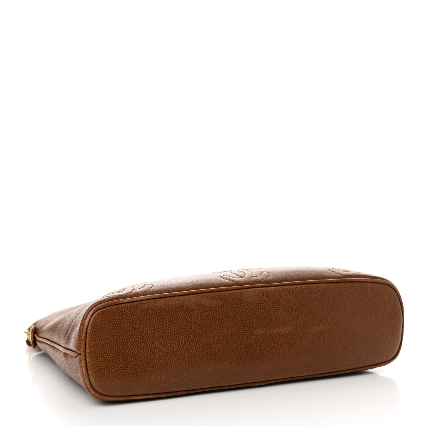 Caviar CC Shoulder Bag Brown