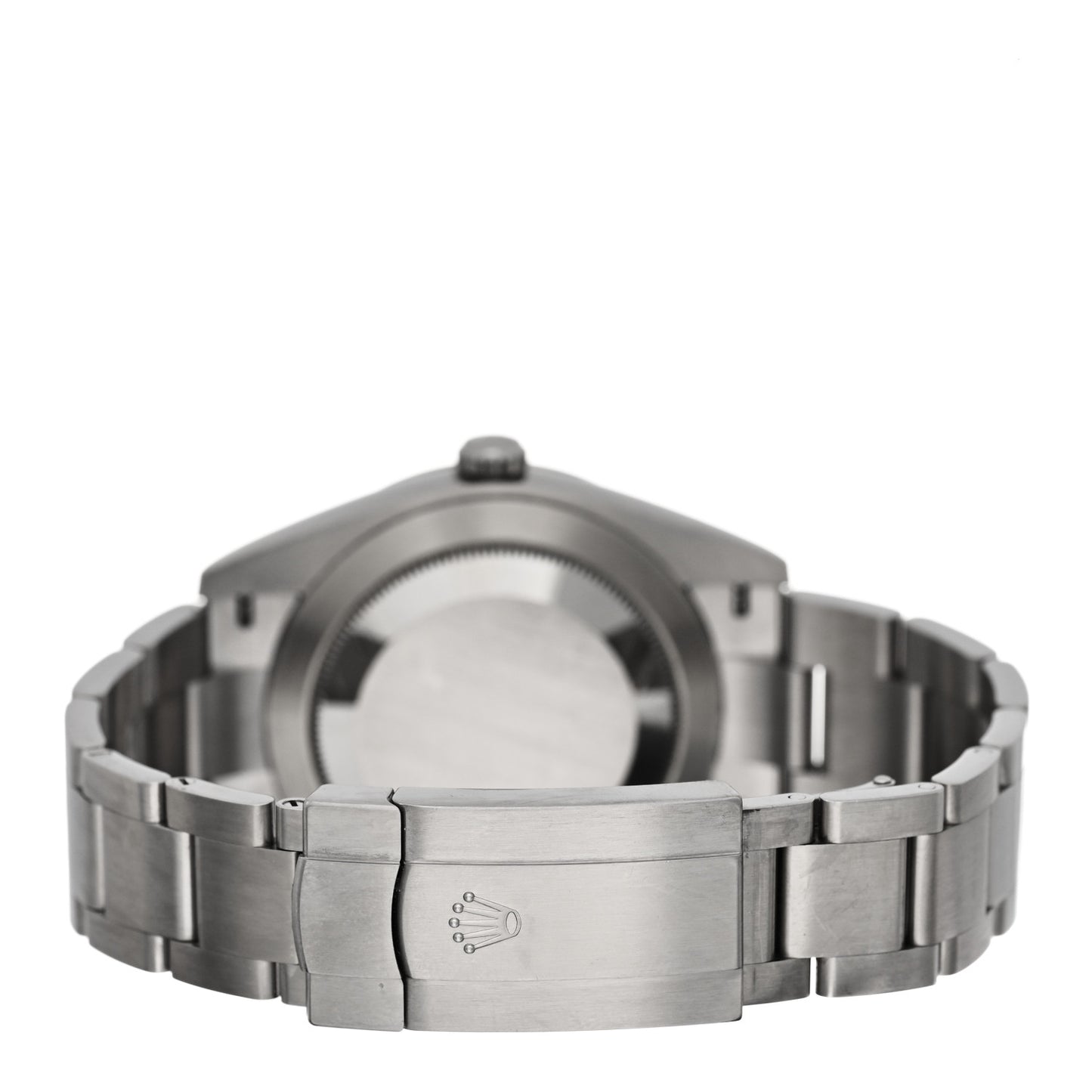 Stainless Steel 41mm Oyster Perpetual Watch Bright Blue 124300