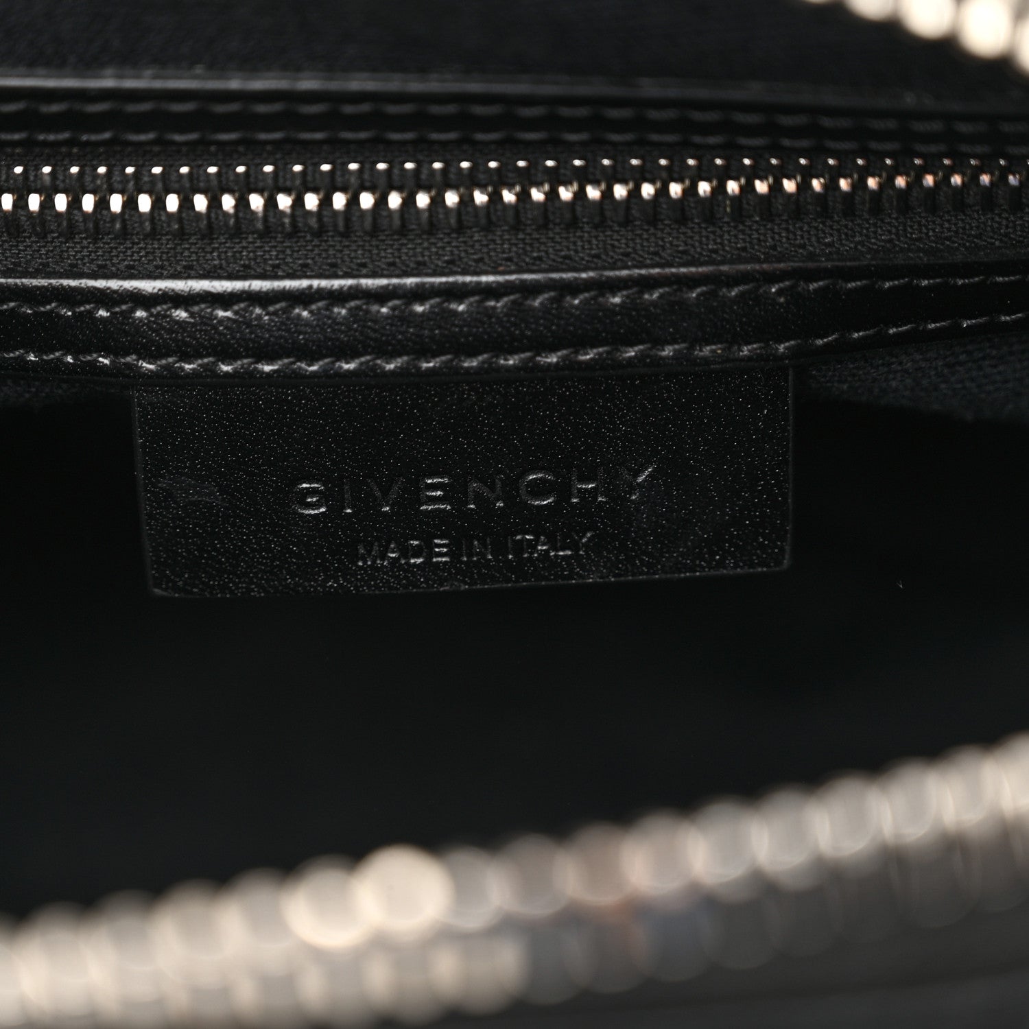 Givenchy Shiny Lord Calfskin Mini Antigona Black 6 of 15