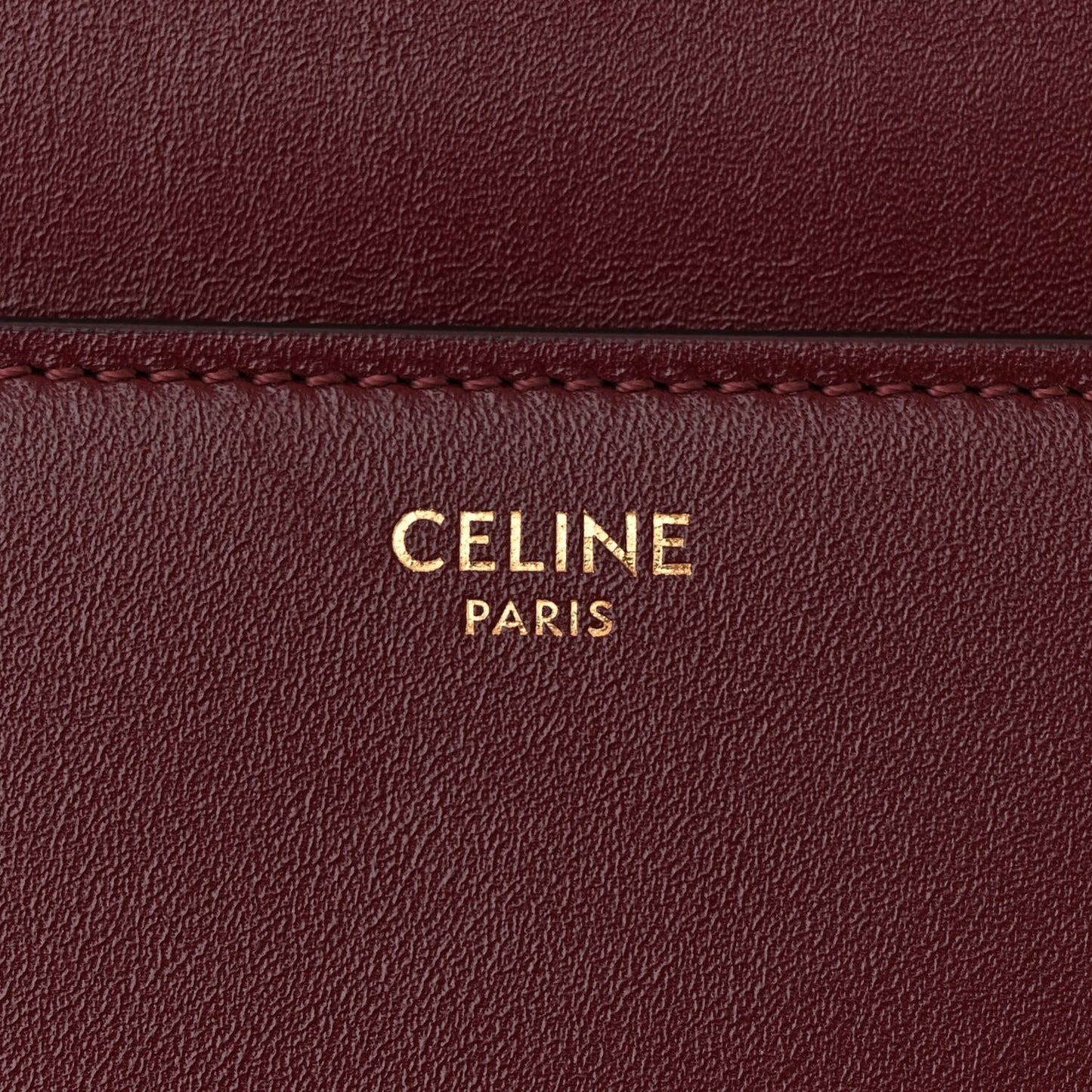 Satinated Calfskin Medium 16 Top Handle Bag Light Burgundy