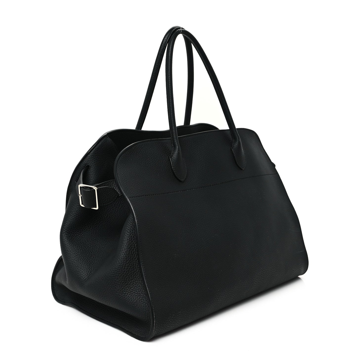 Grained Calfskin Soft Margaux 17 Black