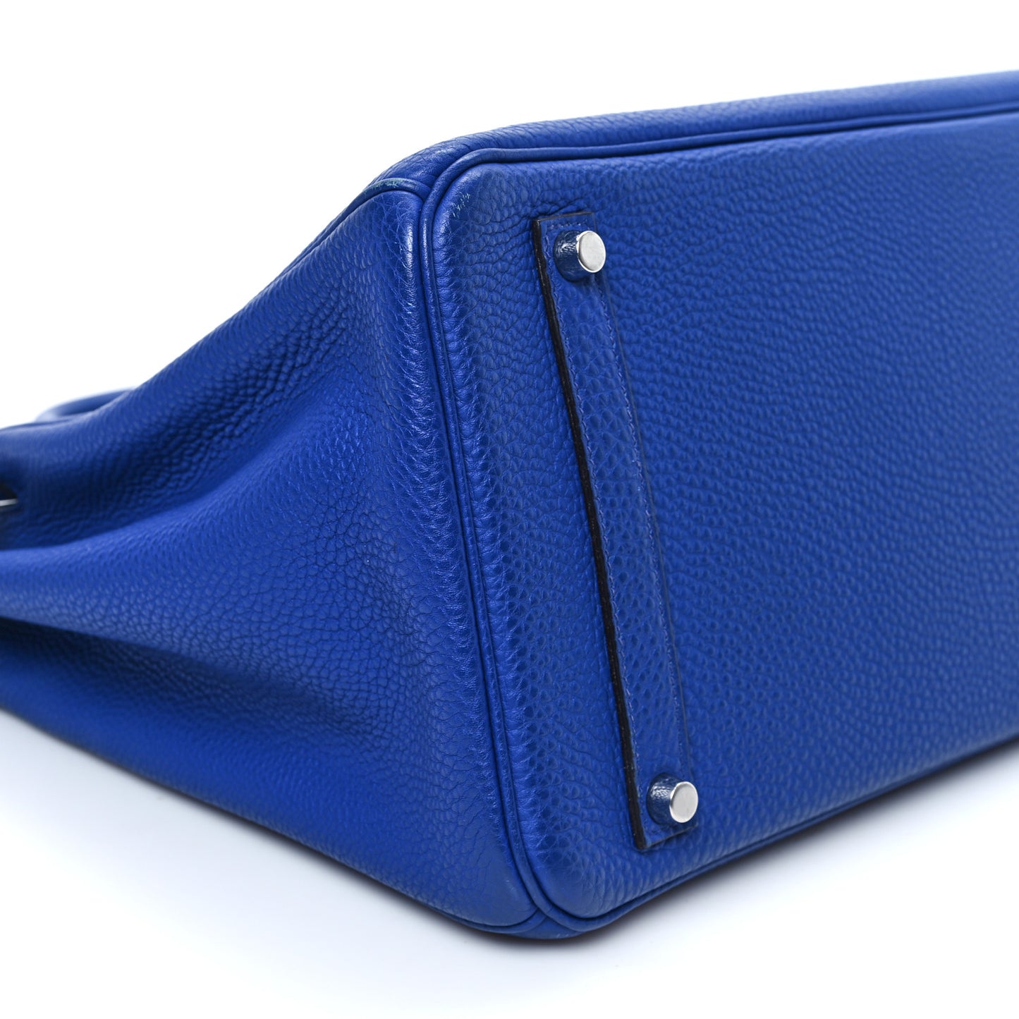 Togo Birkin 35 Bleu Electrique