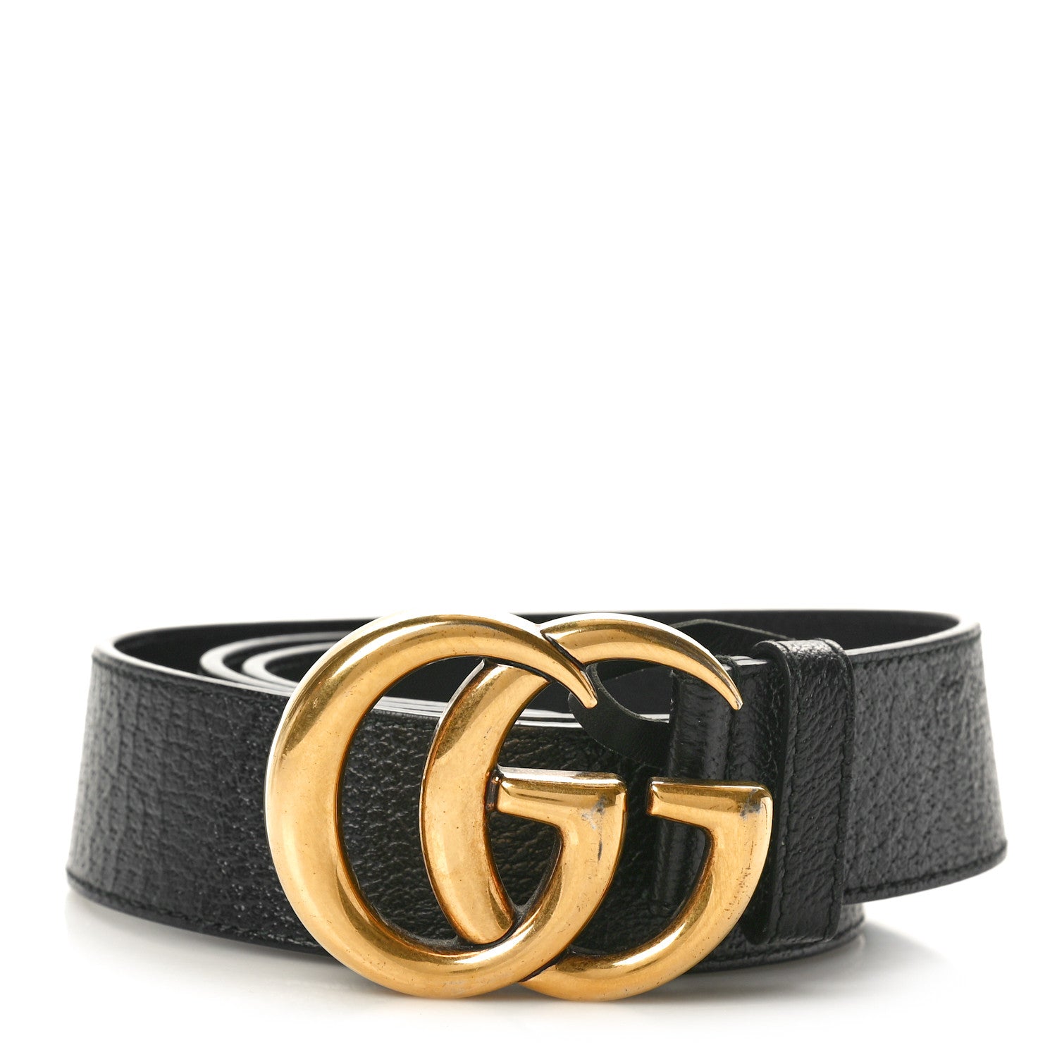 Gucci Calfskin Double G 40mm Belt 95 38 Black 1 of 4