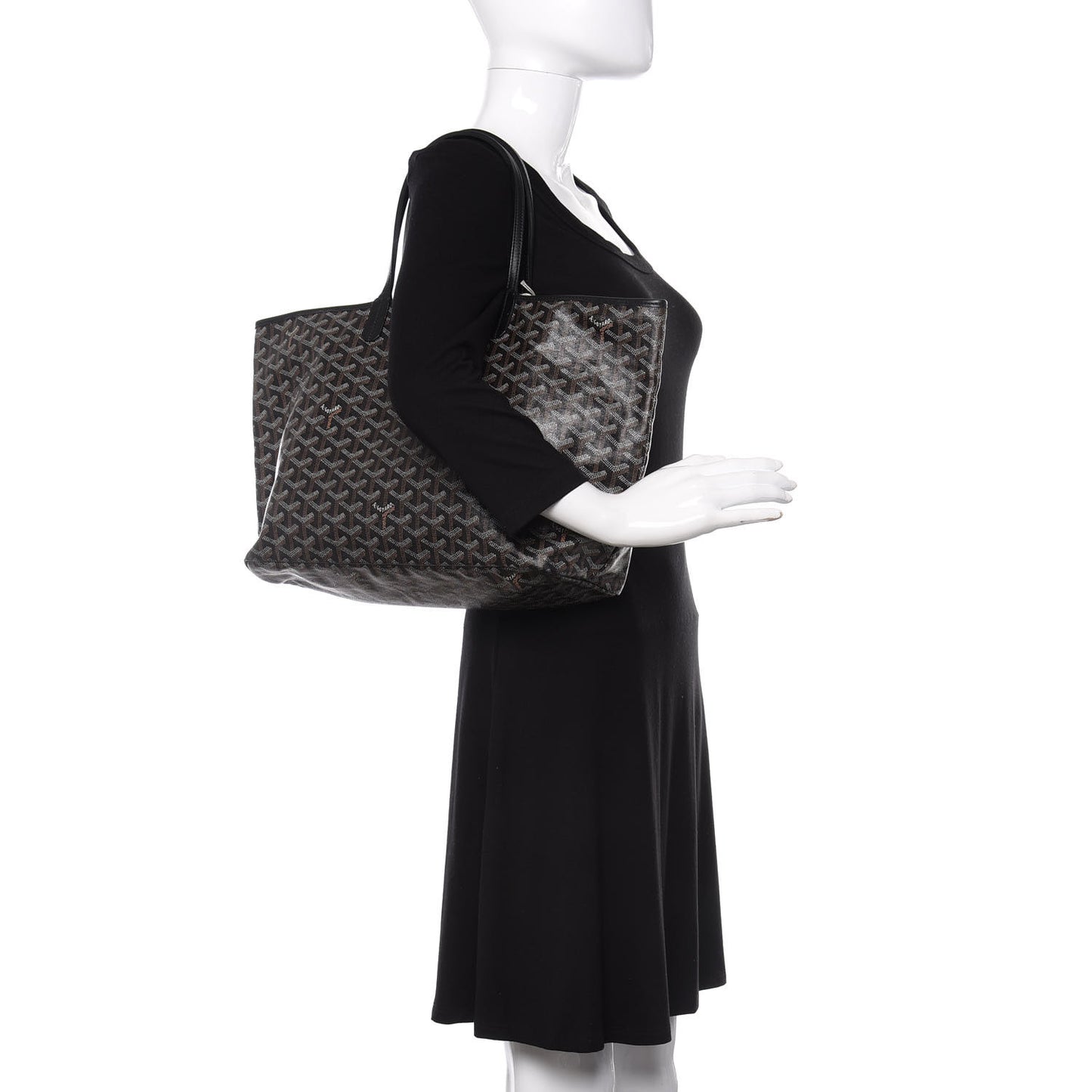 Goyardine Saint Louis PM Black