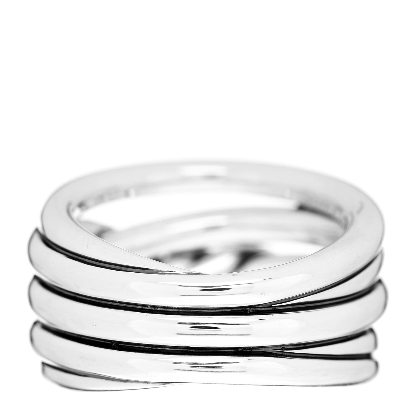 Sterling Silver 14mm Continuance Ring 54 7