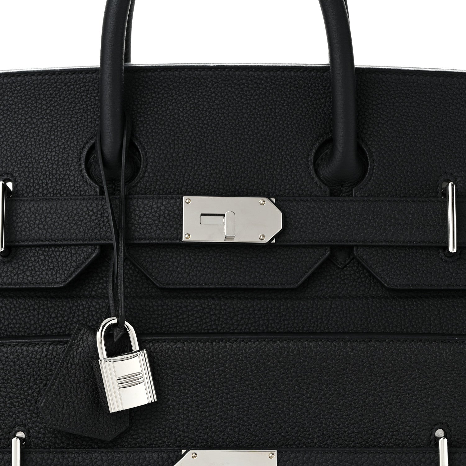 Hermes Togo HAC Multipockets Birkin 50 Black 7 of 10