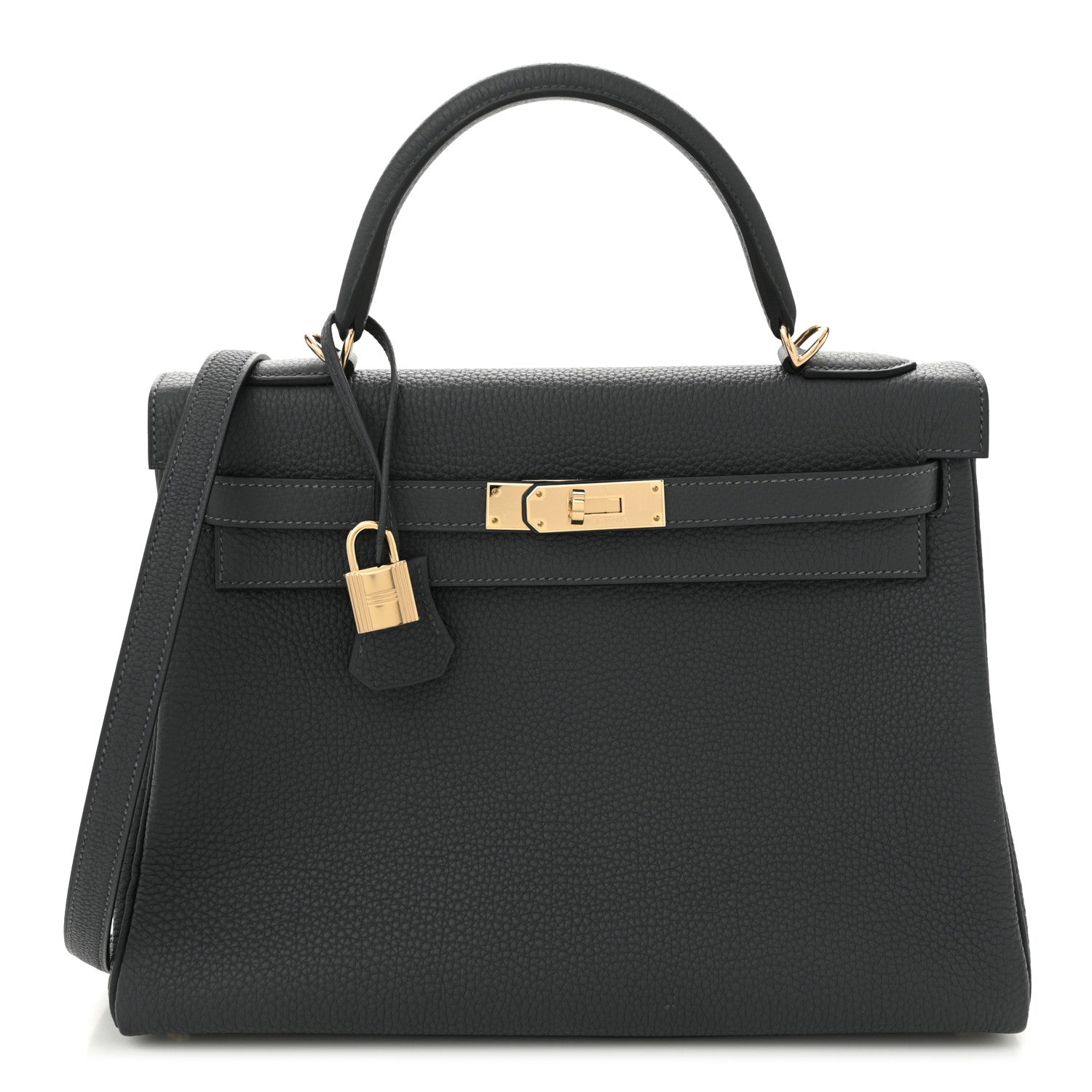 Hermes Togo Kelly Retourne 32 Gris Misty 1 of 11