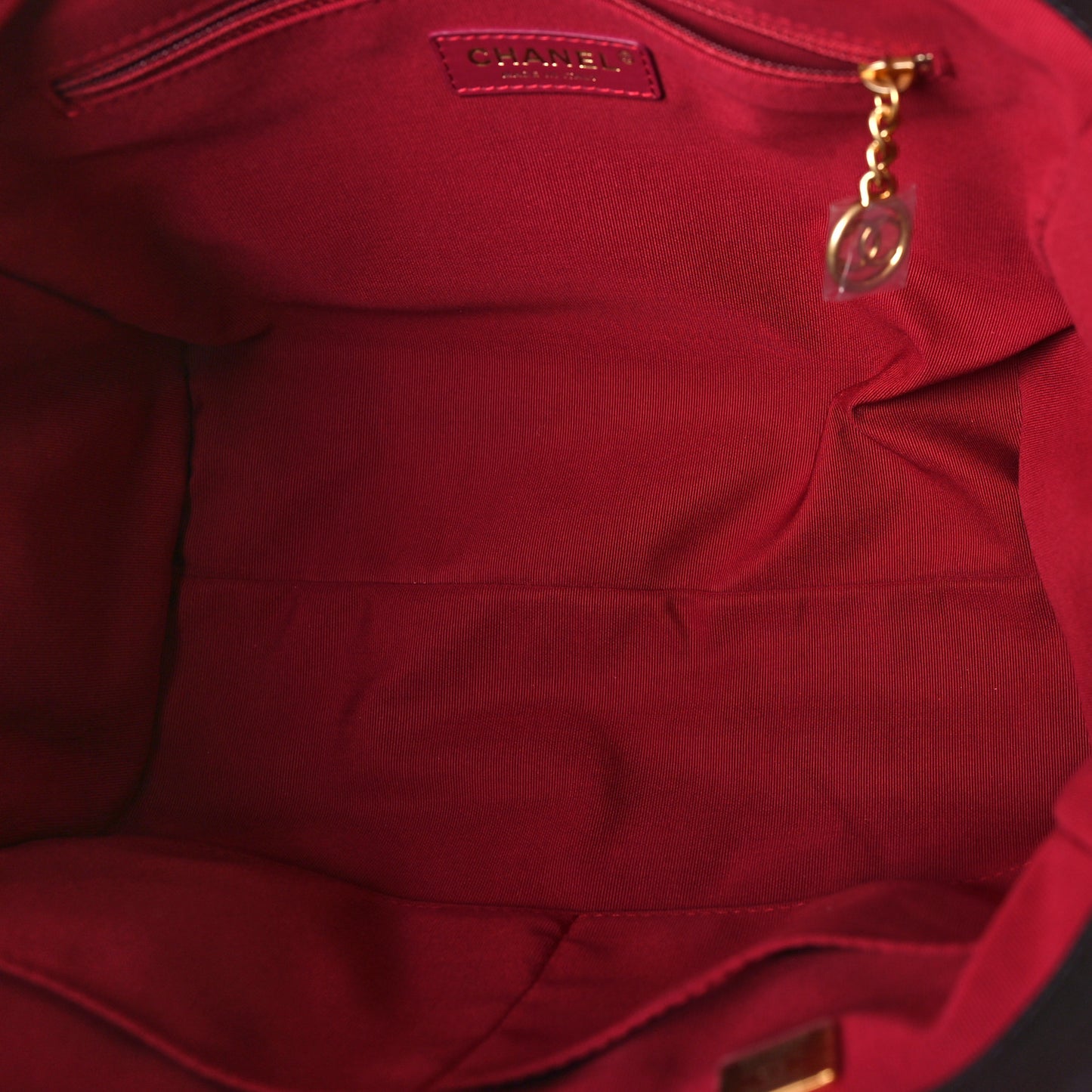 Calfskin Small Deauville Tote Black