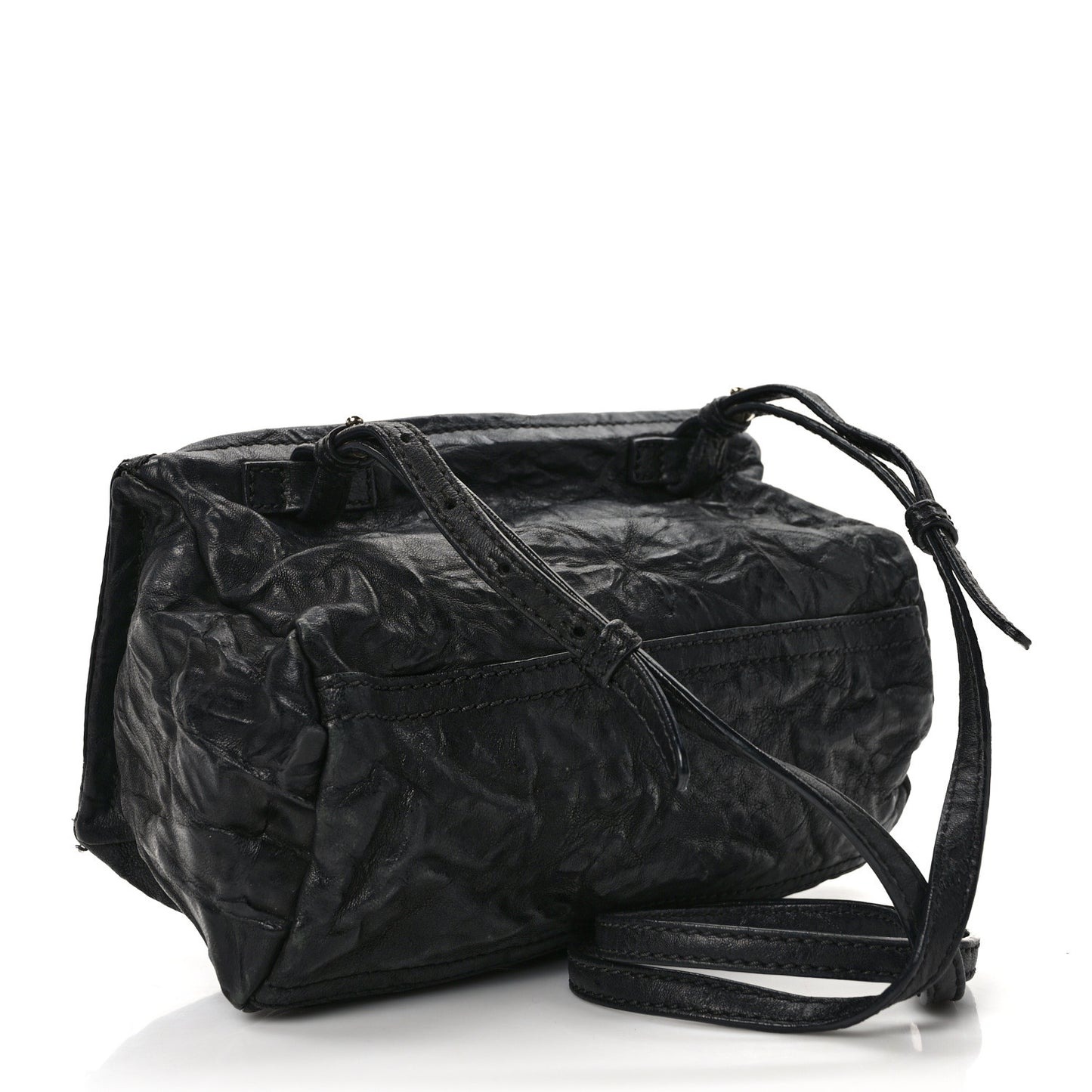 Tumbled Sheepskin Mini Pandora Black