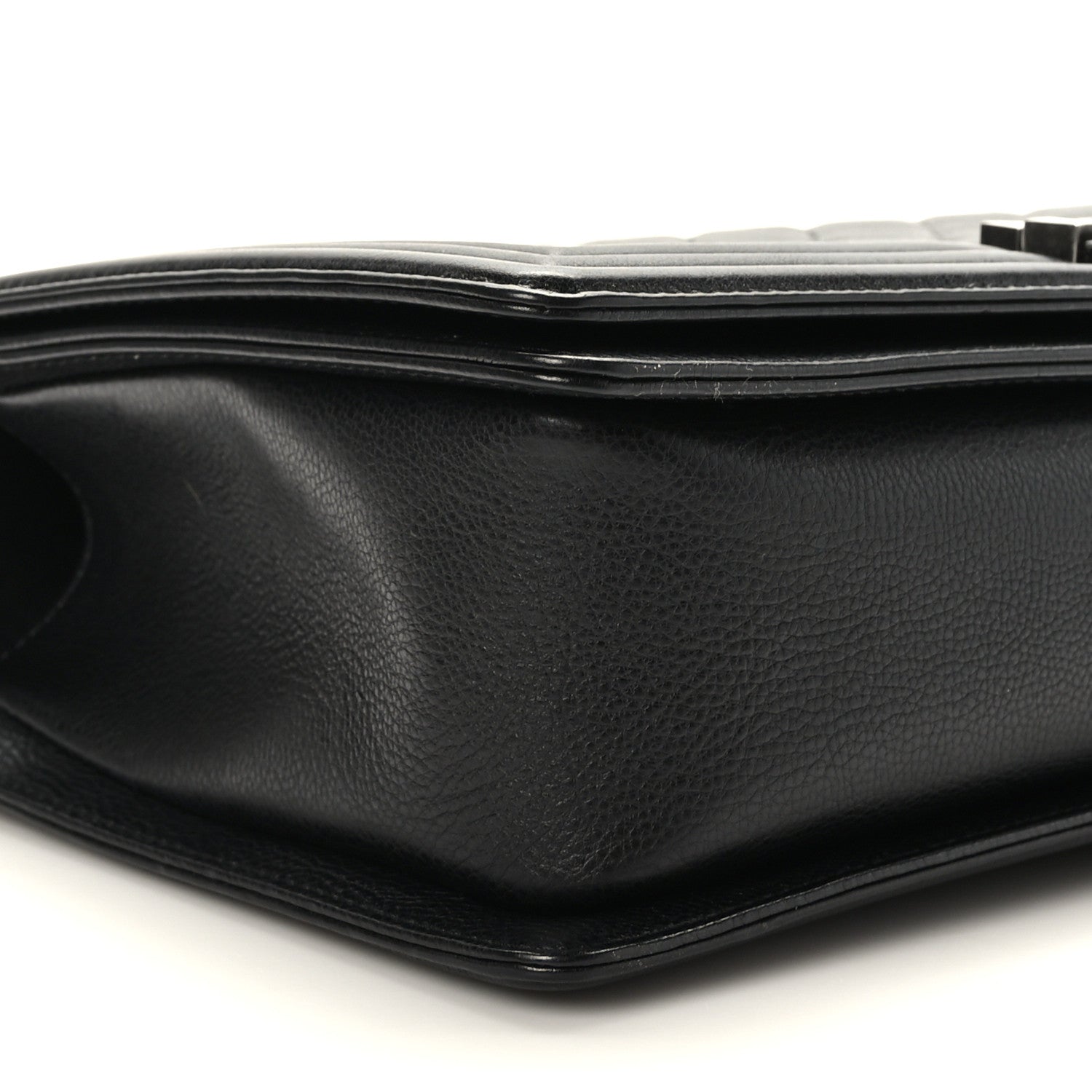 Chanel Caviar Quilted New Medium Boy Flap Black 8 of 9