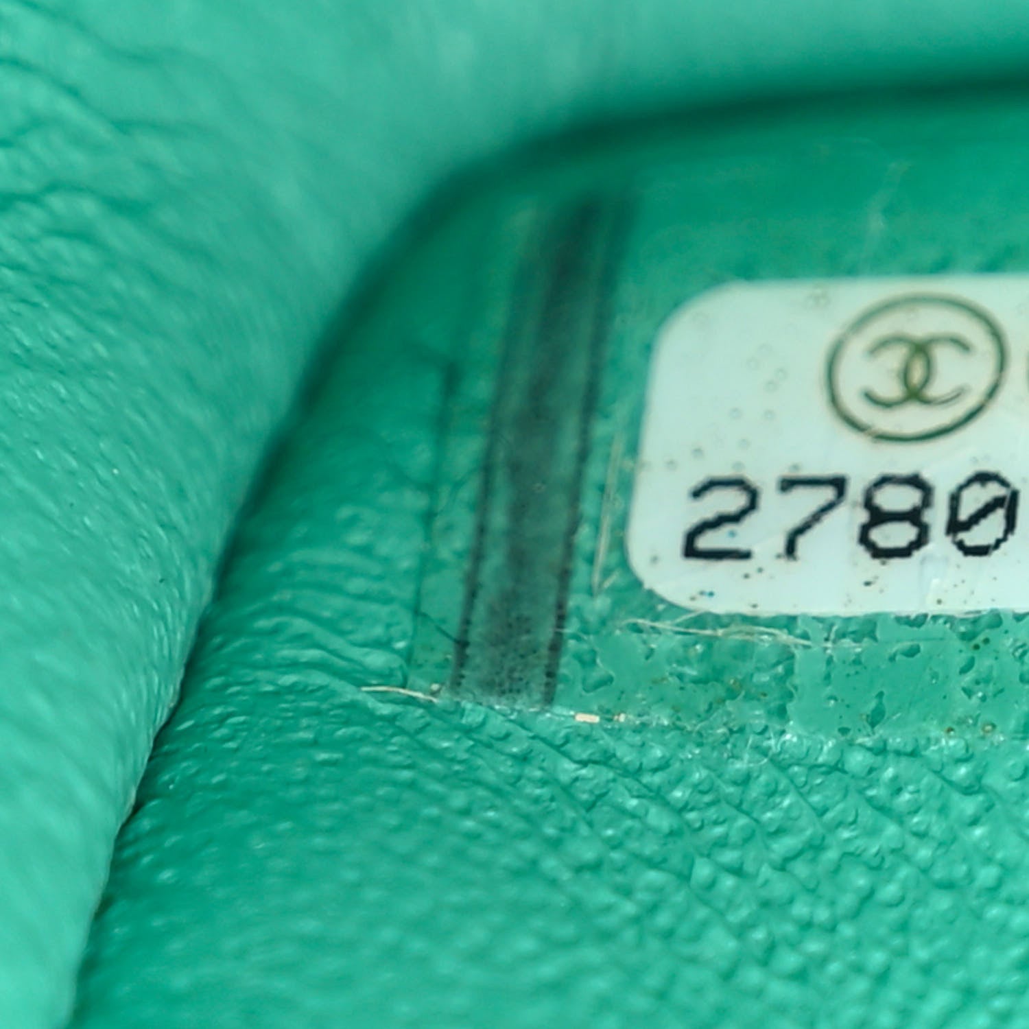 Chanel Lambskin Quilted Mini Rectangular Flap Green 7 of 12