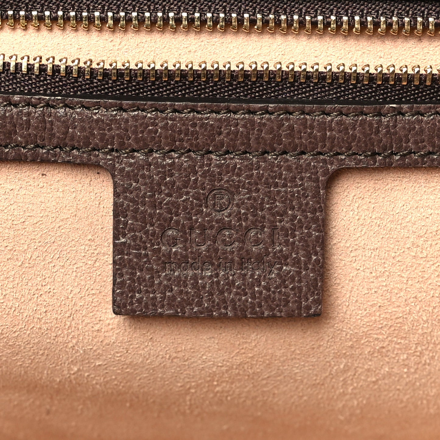 GG Supreme Monogram Textured Calfskin Web Medium Ophidia Shopping Tote Beige Ebony New Acero