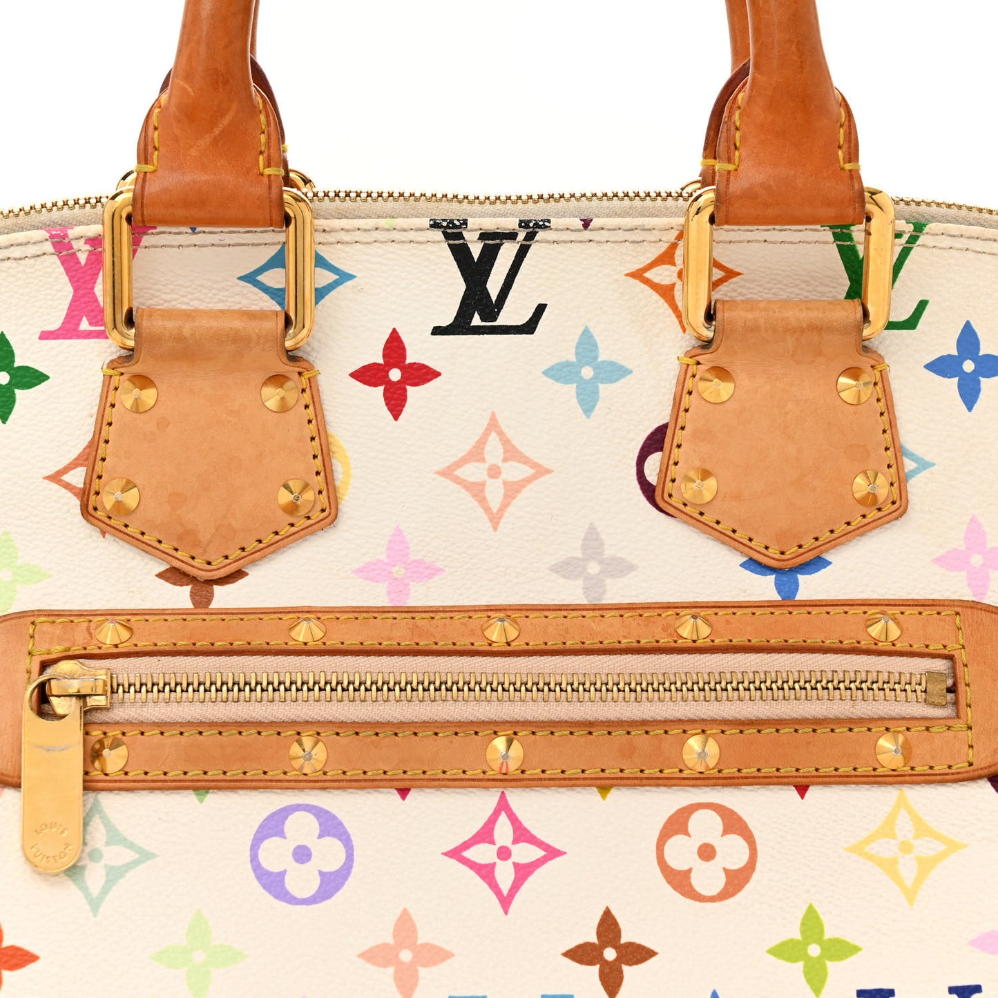 Monogram Multicolor Alma White