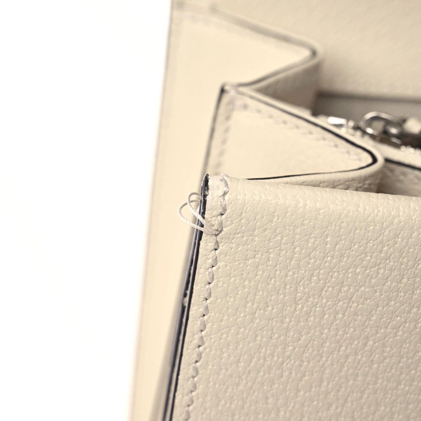 Textured Calfskin Crystal Small Dionysus Shoulder Bag Mystic White