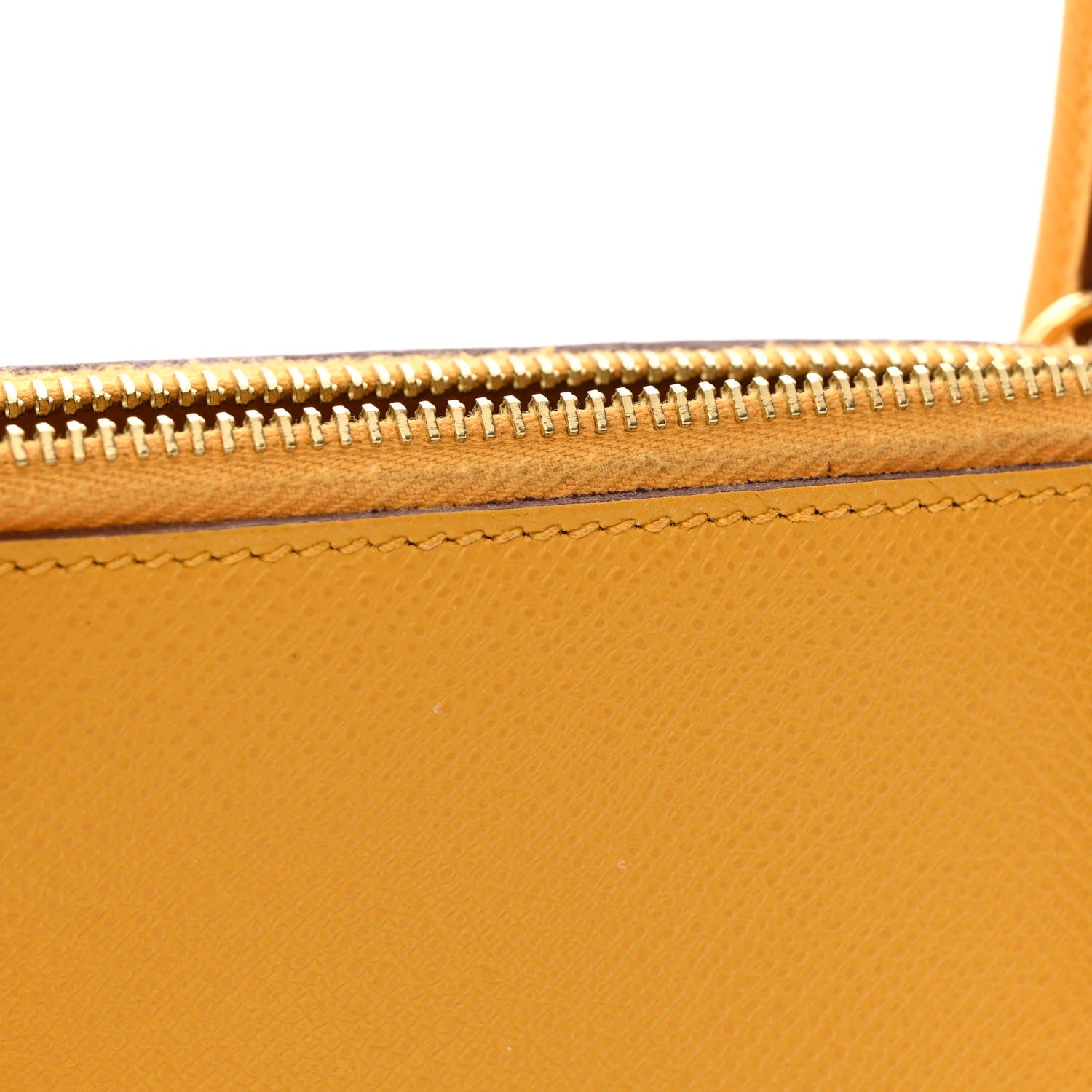 Hermes Epsom Bolide 27 Jaune Ambre 5 of 12