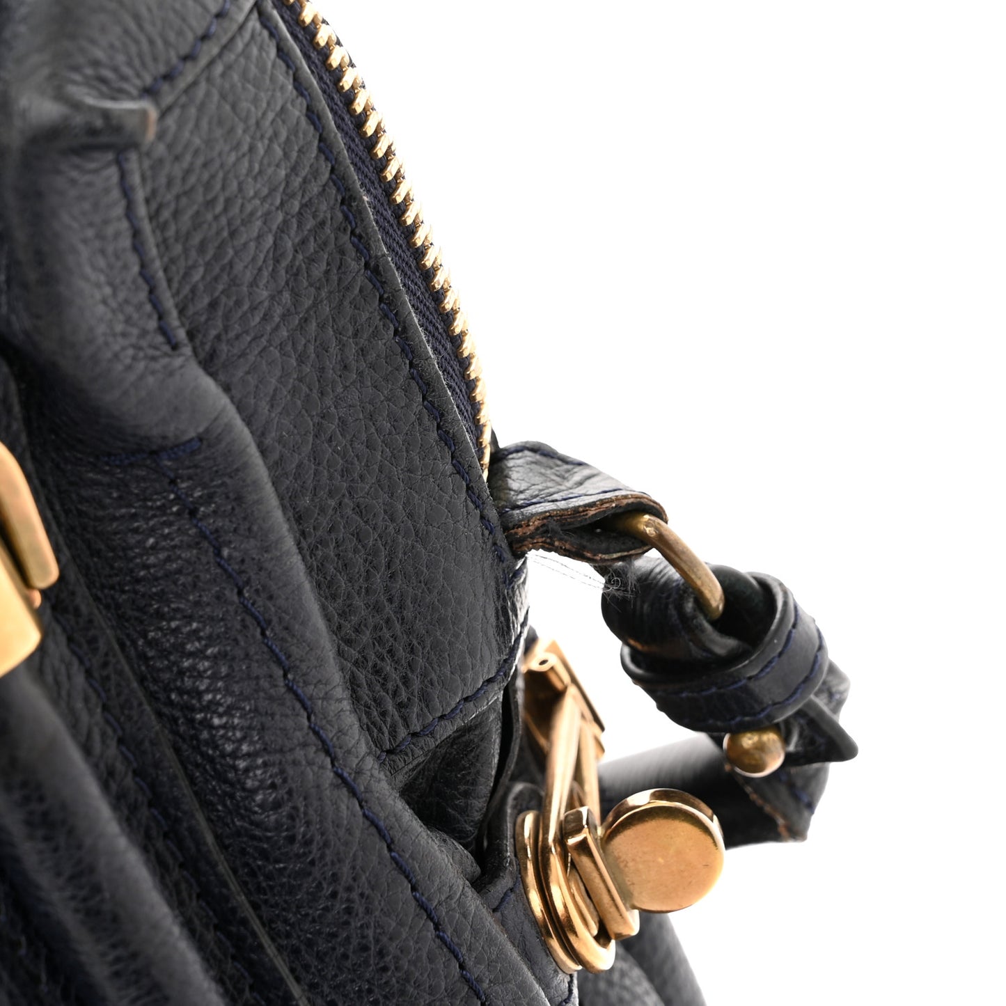 Calfskin Large Paraty Navy