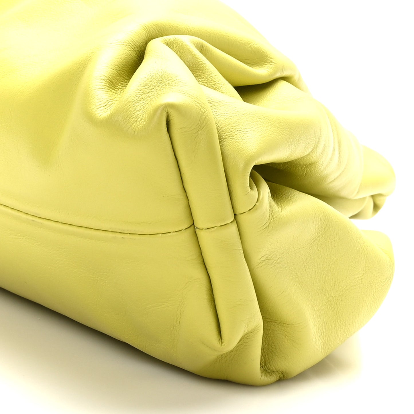 Smooth Butter Calf The Pouch Oversized Clutch Sherbert