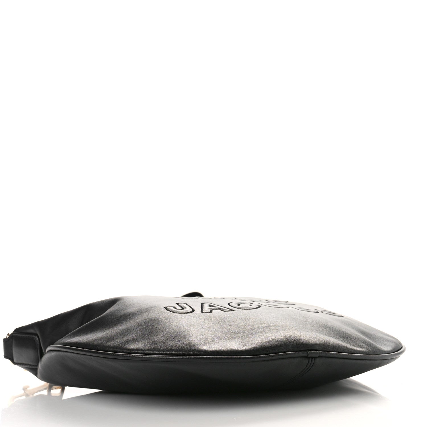 Marc Jacobs Calfskin Mini The Flash Hobo Crossbody Black 4 of 8