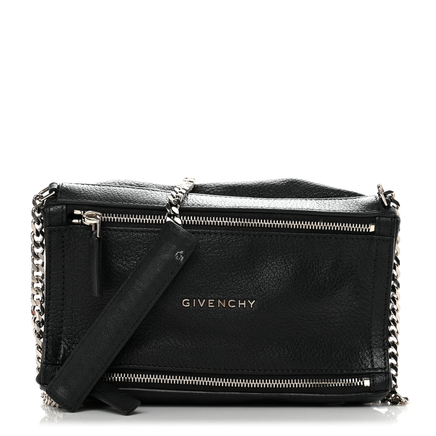 Sugar Goatskin Mini Chain Pandora Black