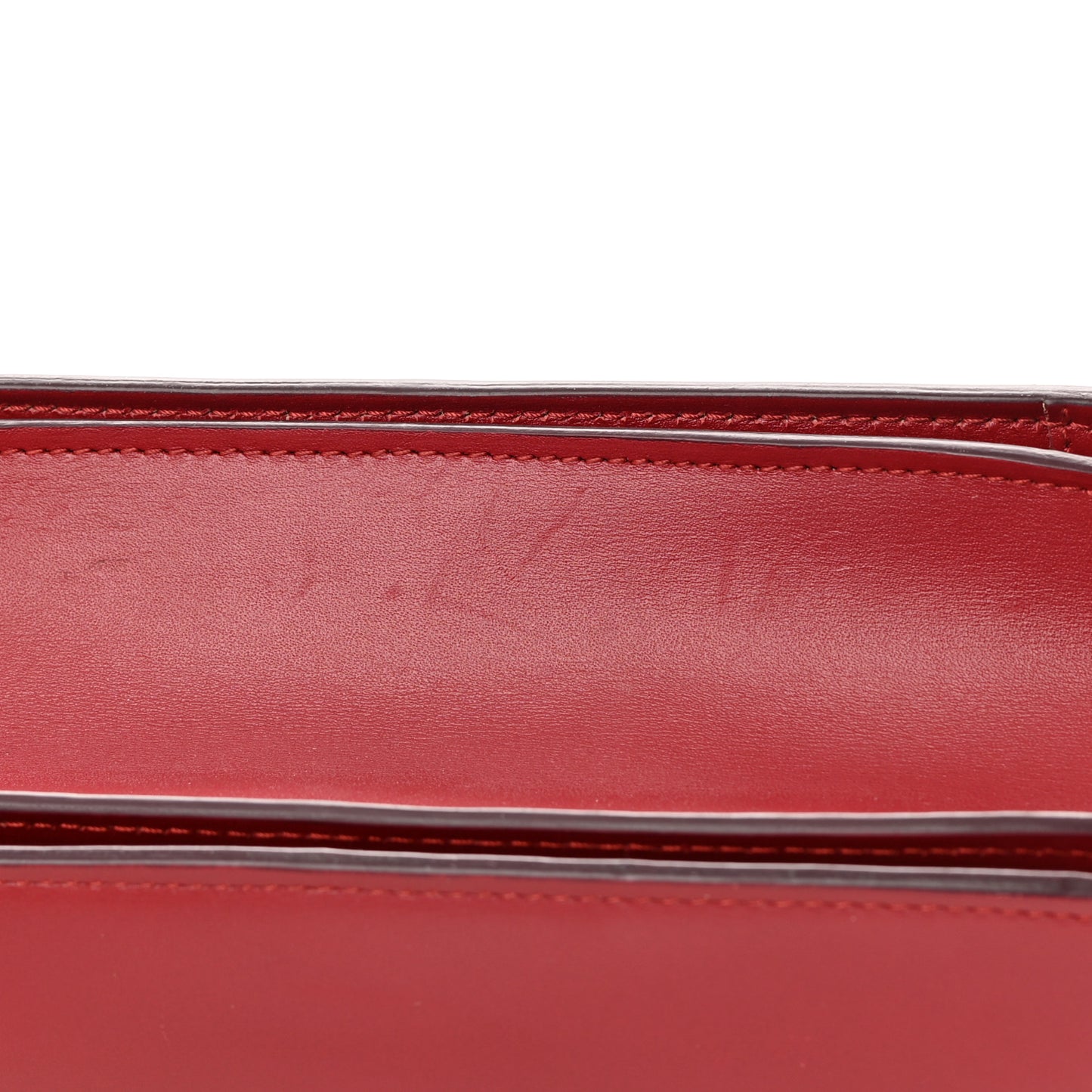 Box Calfskin Medium Classic Box Flap Bag Dark Brick