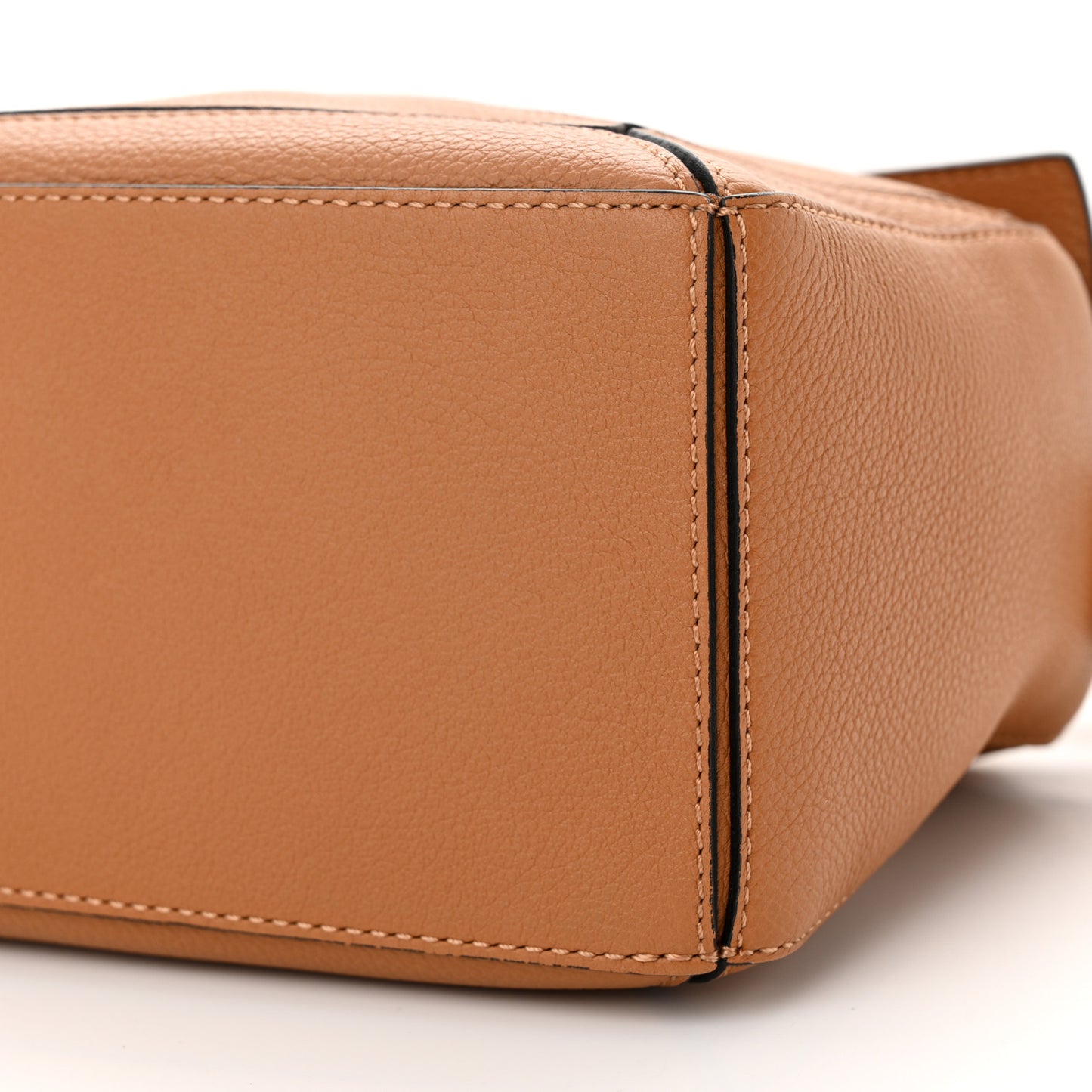 Calfskin Small Puzzle Bag Light Caramel
