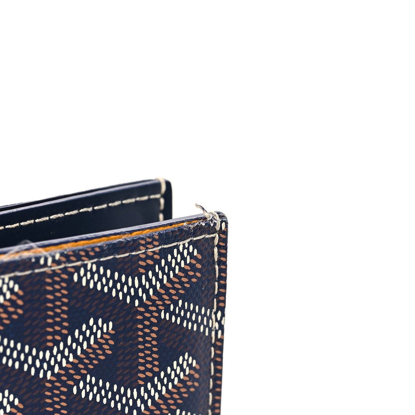 Goyardine Saint Pierre Card Holder Navy