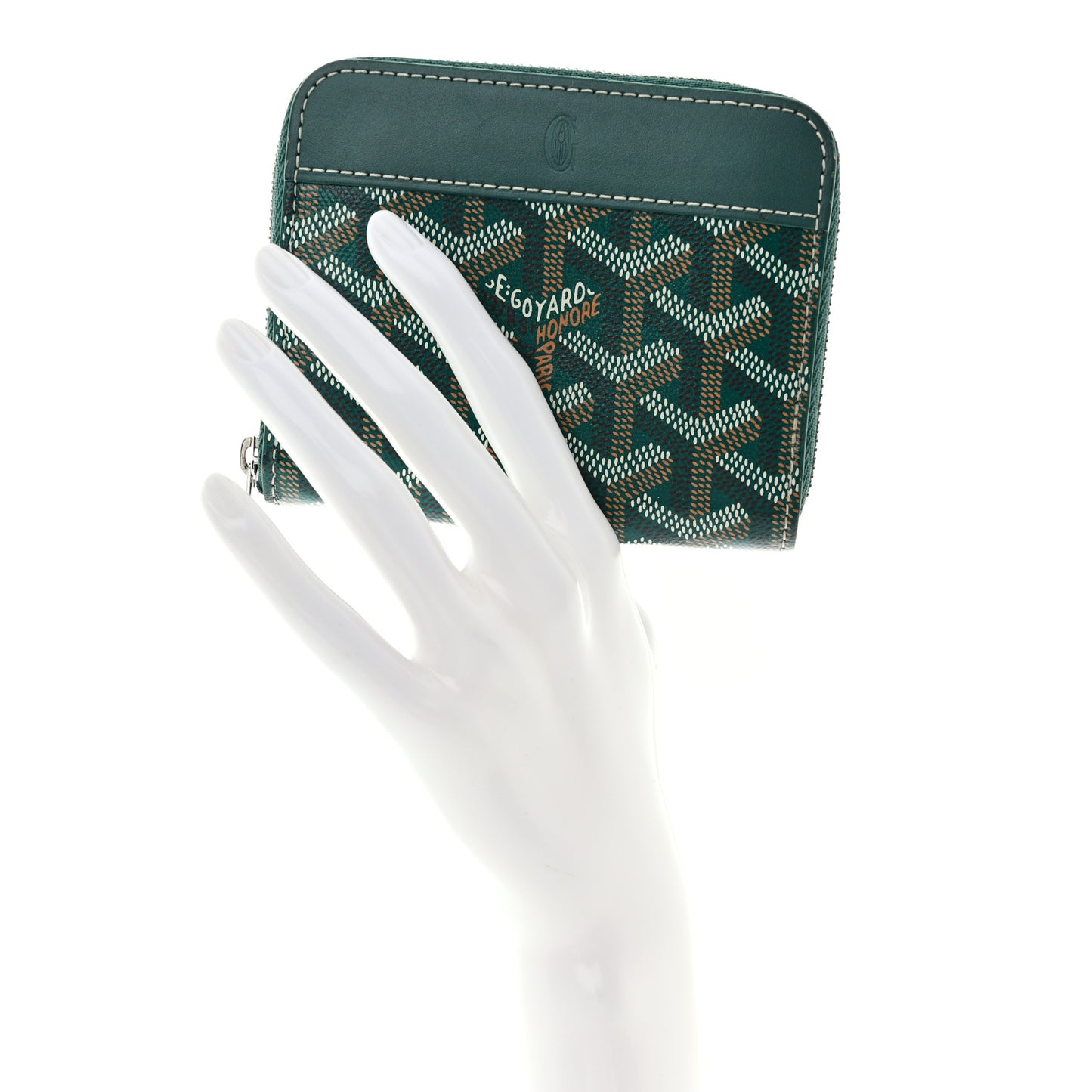 Goyardine Matignon PM Wallet Green
