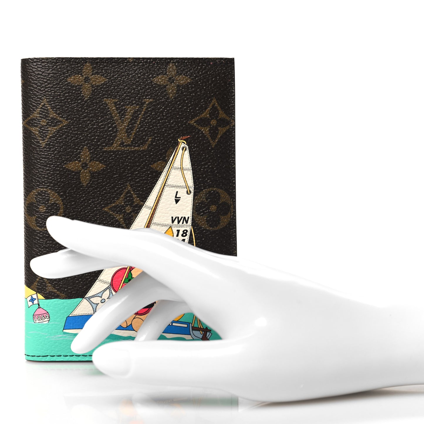 Monogram 2023 Christmas Animation Tropical Seas Passport Cover Dragon Fruit Pink