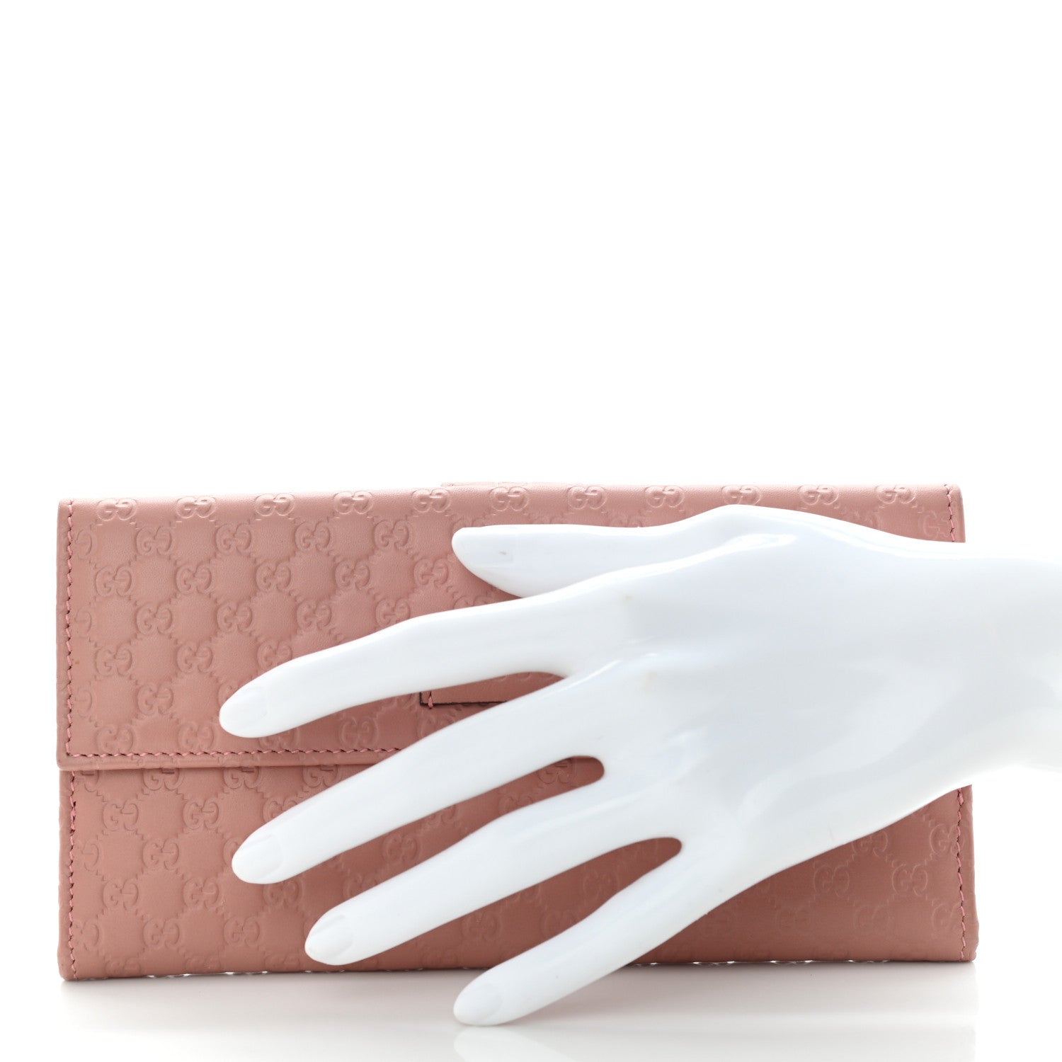 Gucci Microguccissima Continental Flap Wallet Soft Pink 2 of 10
