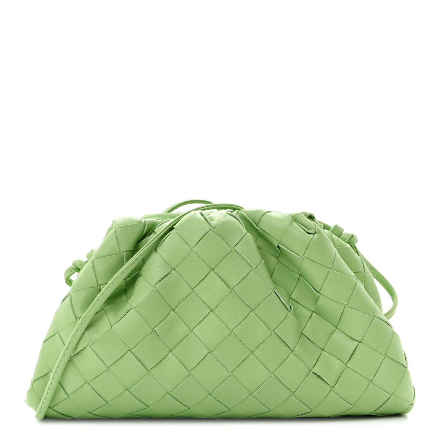 Bottega Veneta Nappa Intrecciato The Mini Pouch Pistachio 1907280