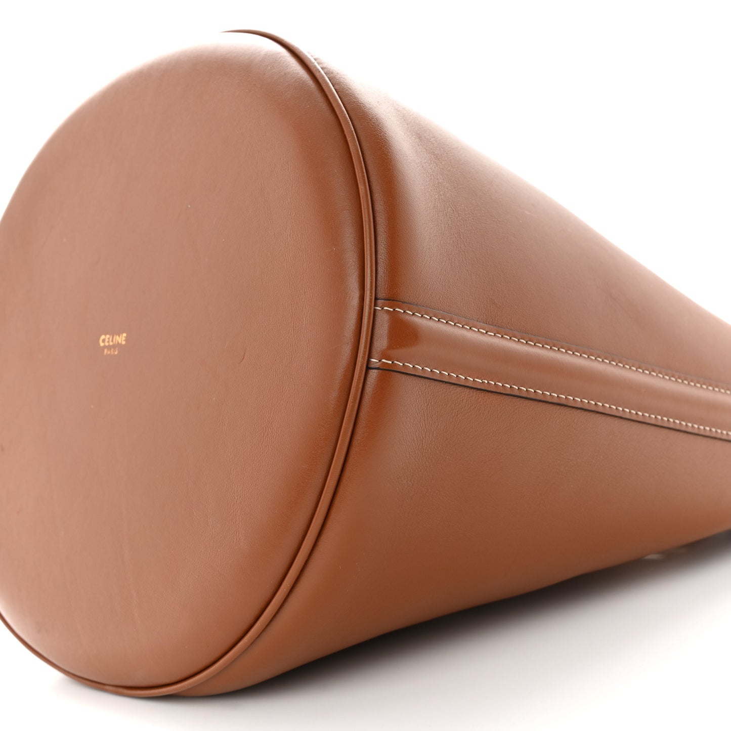 Smooth Calfskin Bucket 16 Bag Tan